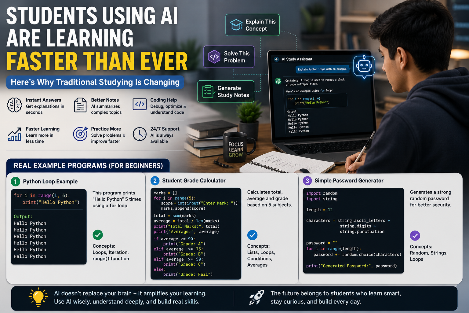 Students Using AI Are Learning Faster Than Ever — Here’s Why Traditional Studying Is Changing