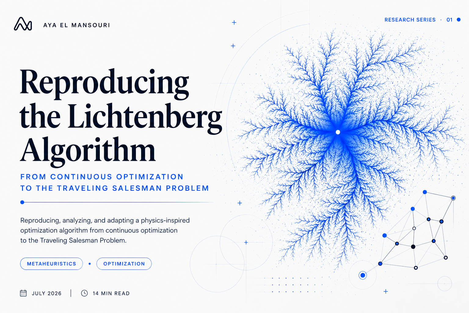 From Continuous Optimization to the Traveling Salesman Problem: Reproducing and Adapting the…