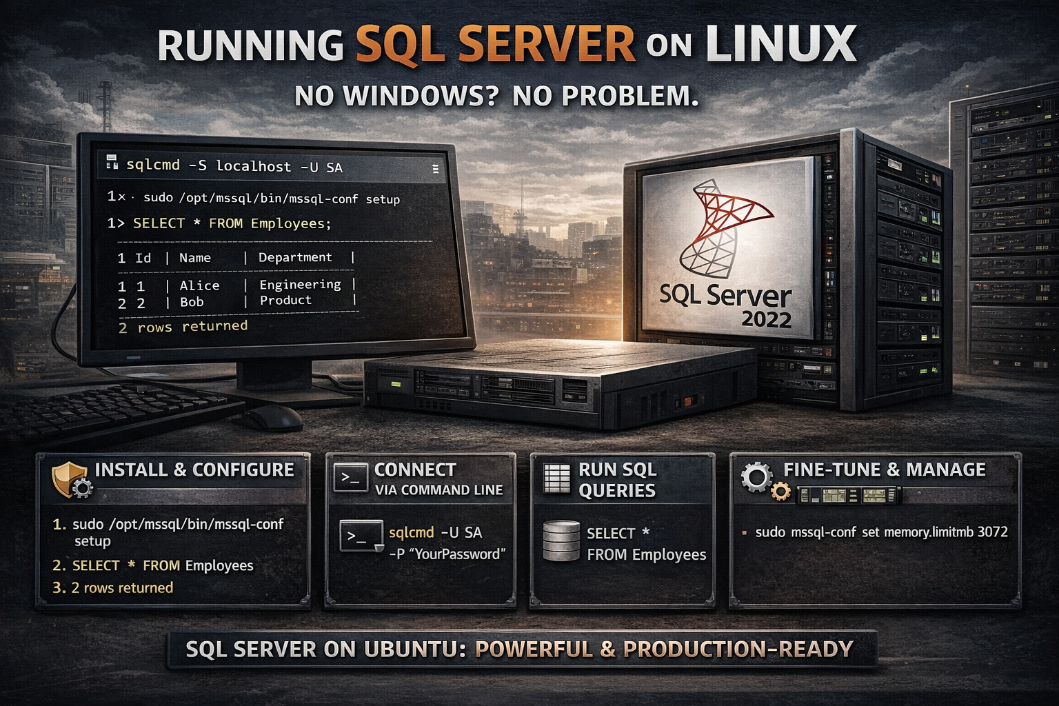 Yes, You Can Run SQL Server on Linux — Here’s How to Do It Right