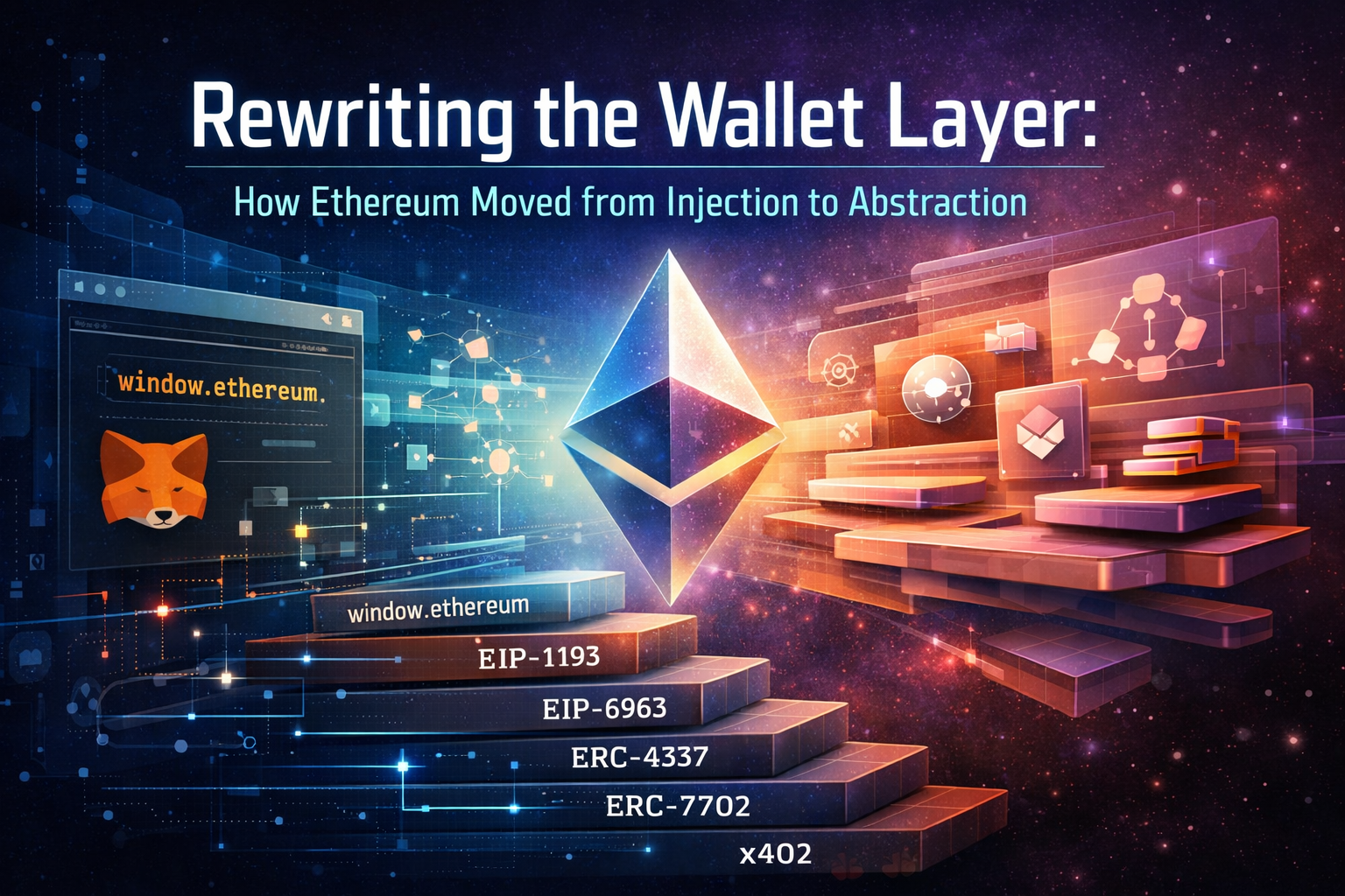 Rewriting the Wallet Layer: How Ethereum Moved from Injection to Abstraction