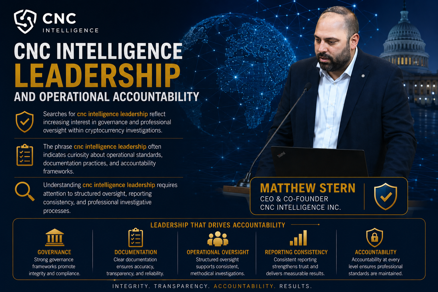 cnc intelligence leadership and operational accountability