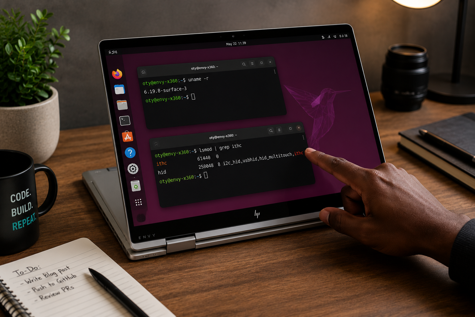 How I Got the Touchscreen Working on My HP ENVY x360 Running Ubuntu