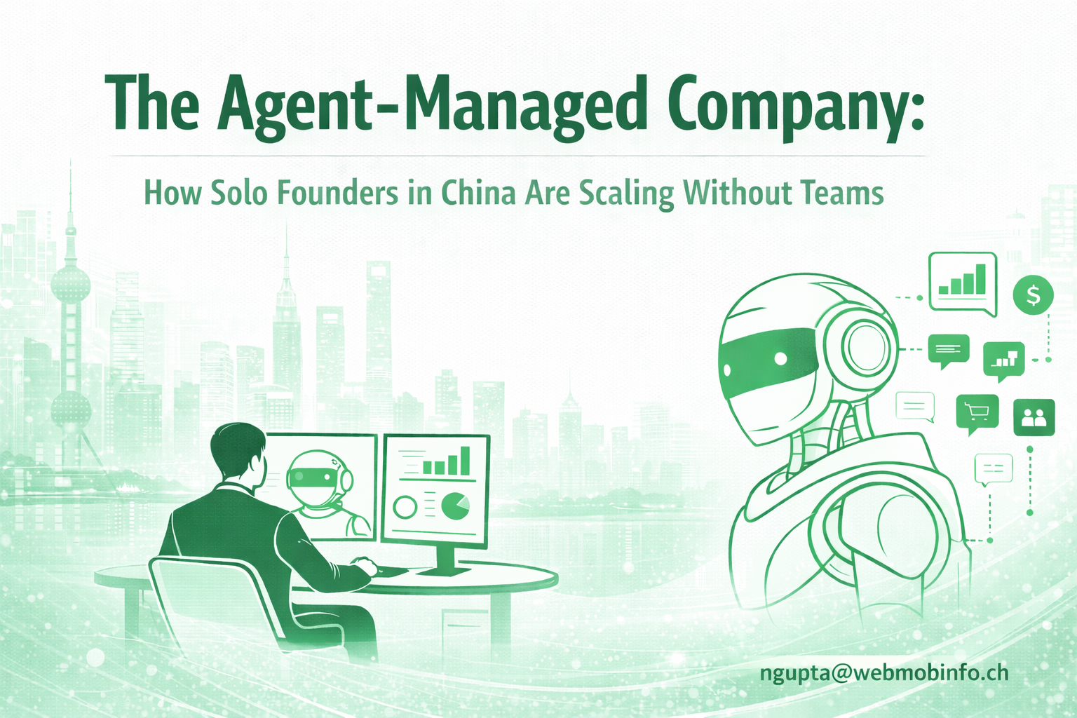How AI Agents Are Powering China’s New One-Person Companies