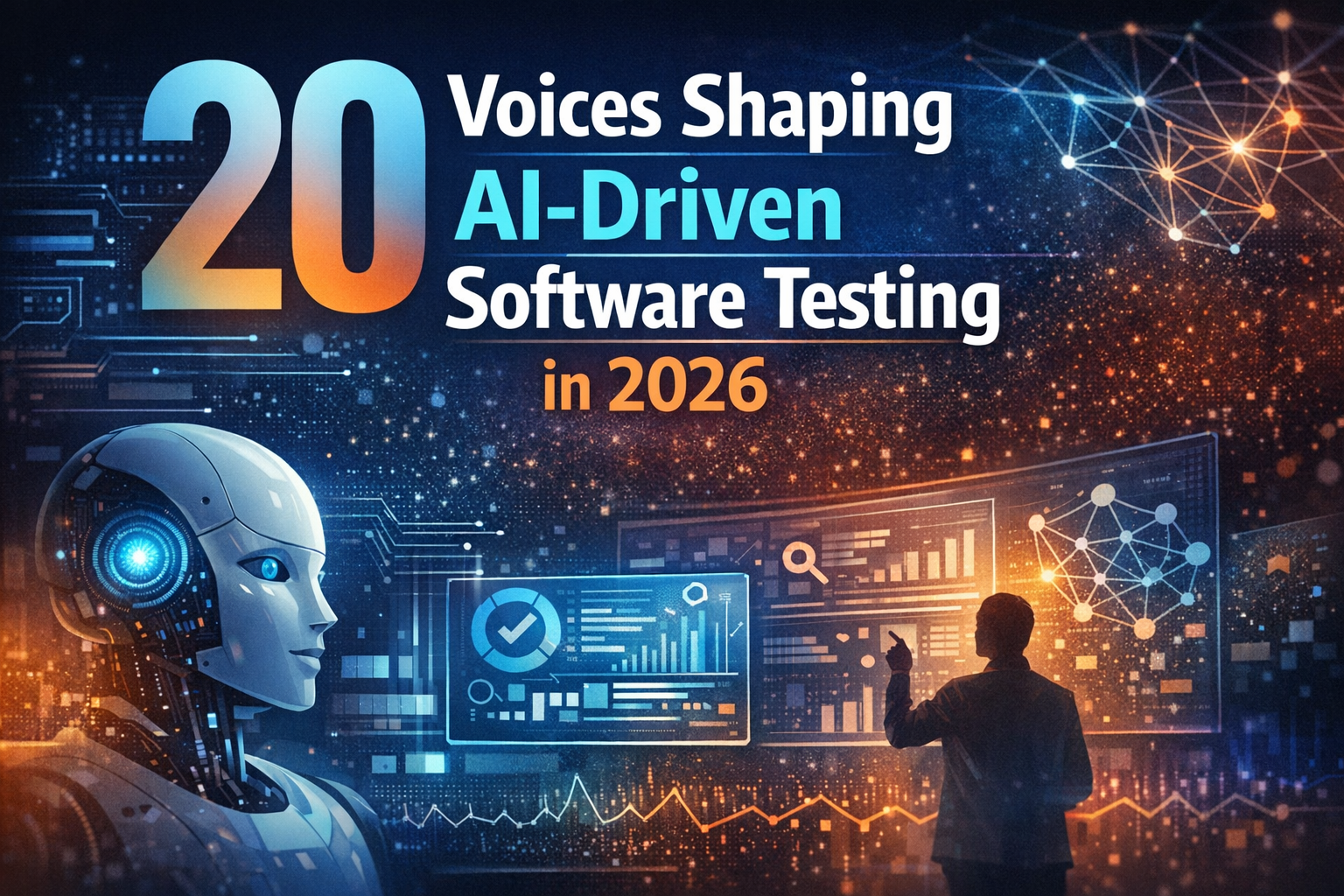 20 Voices Shaping AI-Driven Software Testing in 2026