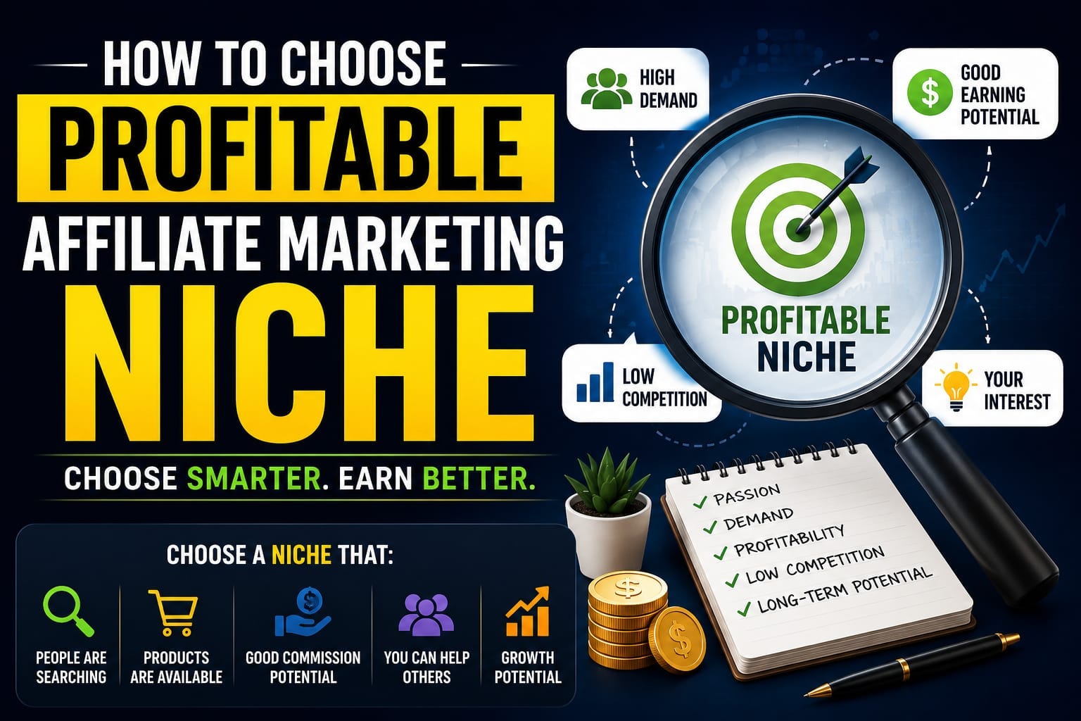 How to Choose a Profitable Affiliate Marketing Niche
