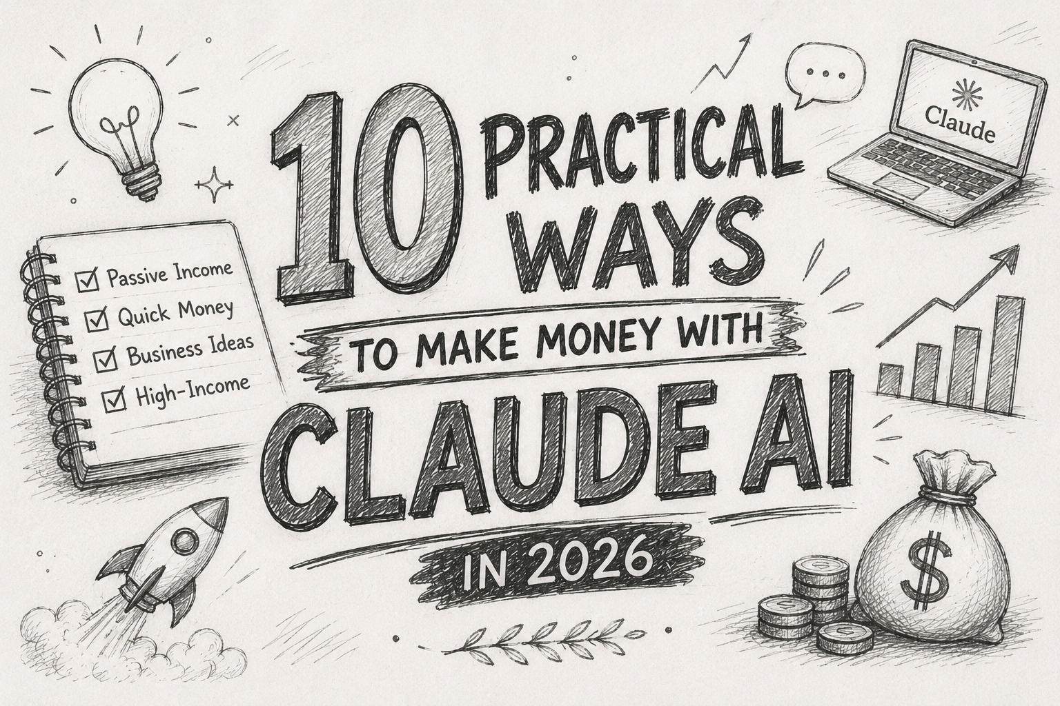 I Found 10 Ways to Make Money Using Claude AI in 2026