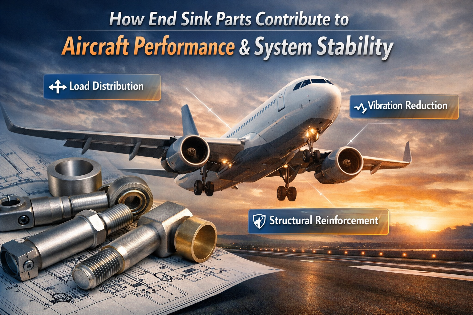 How End Sink Parts Contribute to Aircraft Performance and System Stabi How End Sink Parts Contribute to Aircraft Performance and System Stabi