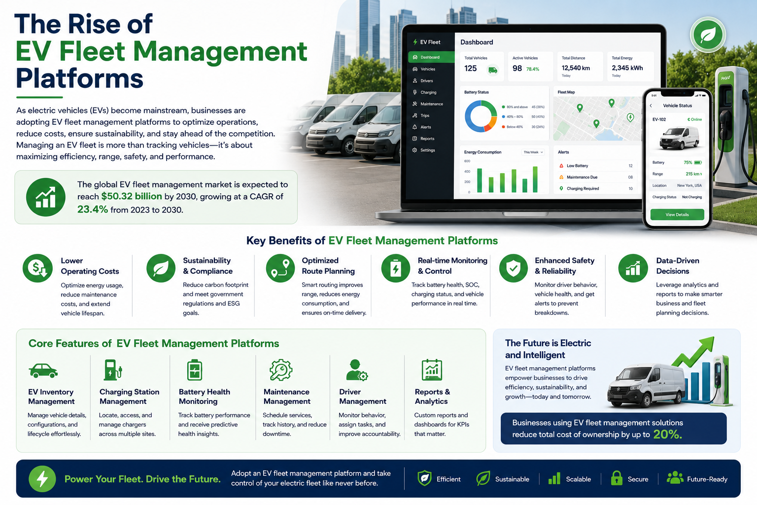 The Rise of EV Fleet Management Platforms
