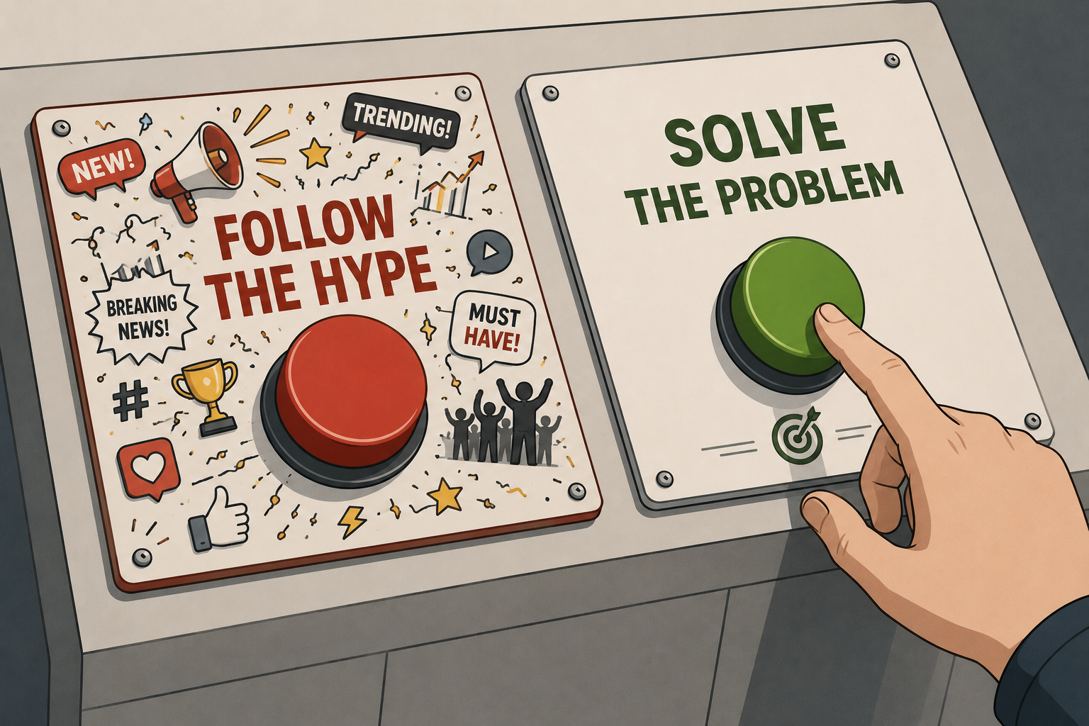 Not Every Problem Needs the Latest AI Tool