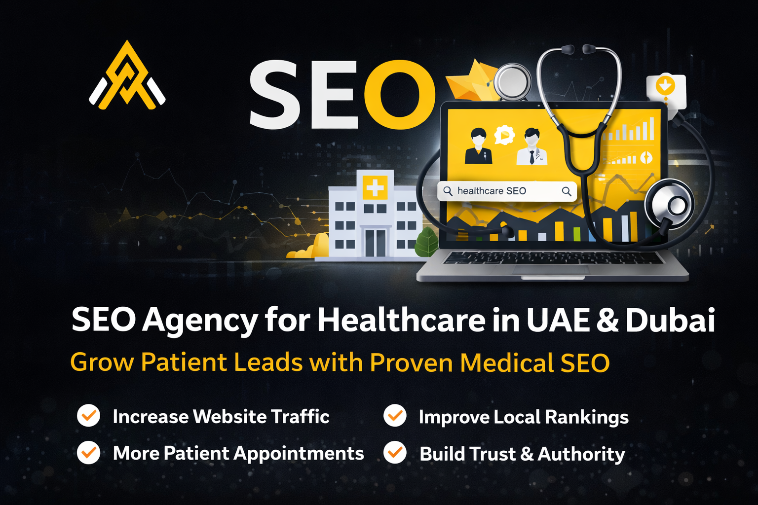 SEO Agency for Healthcare in UAE & Dubai. Grow Patient Leads with Proven Medical SEO