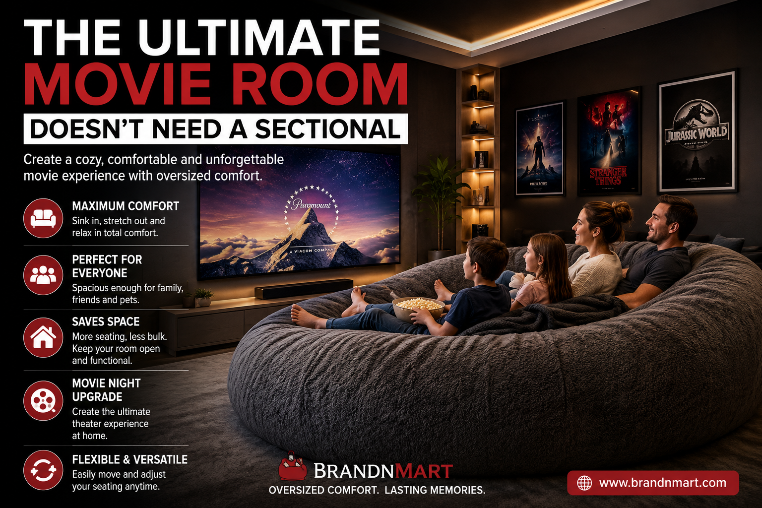How to Create the Ultimate Movie Room Without a Sectional Sofa How to Create the Ultimate Movie Room Without a Sectional Sofa