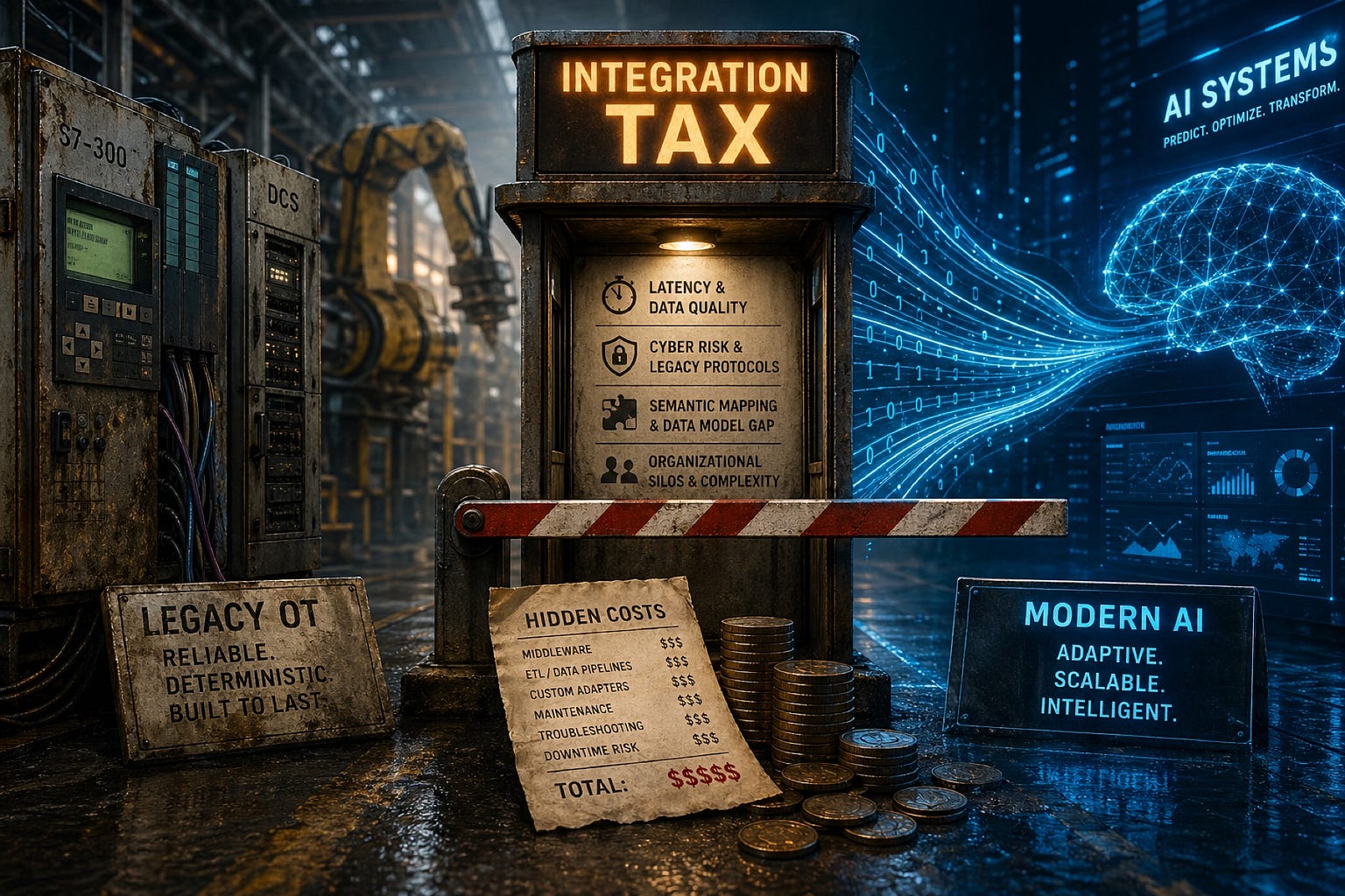 The Hidden Integration Tax – What Nobody Tells You About Connecting Legacy OT with Modern AI…