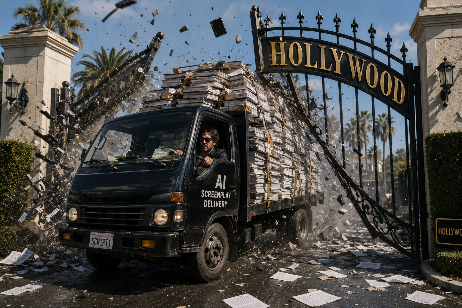 The Truck Already Crashed Through the Gate