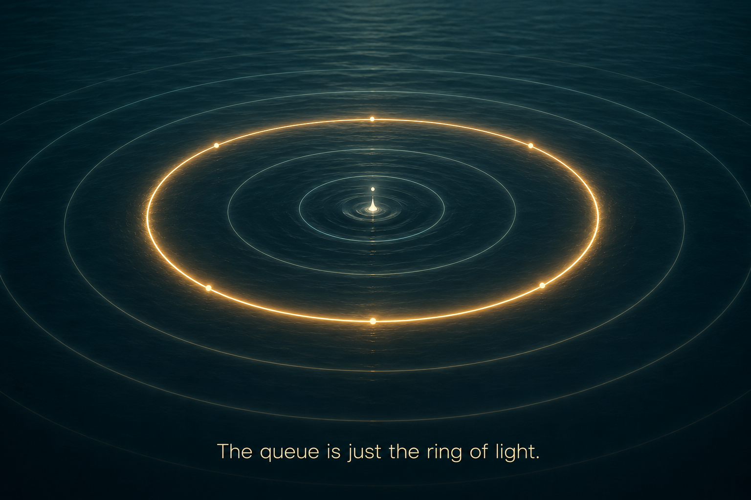 The Rain Knows the Shortest Path