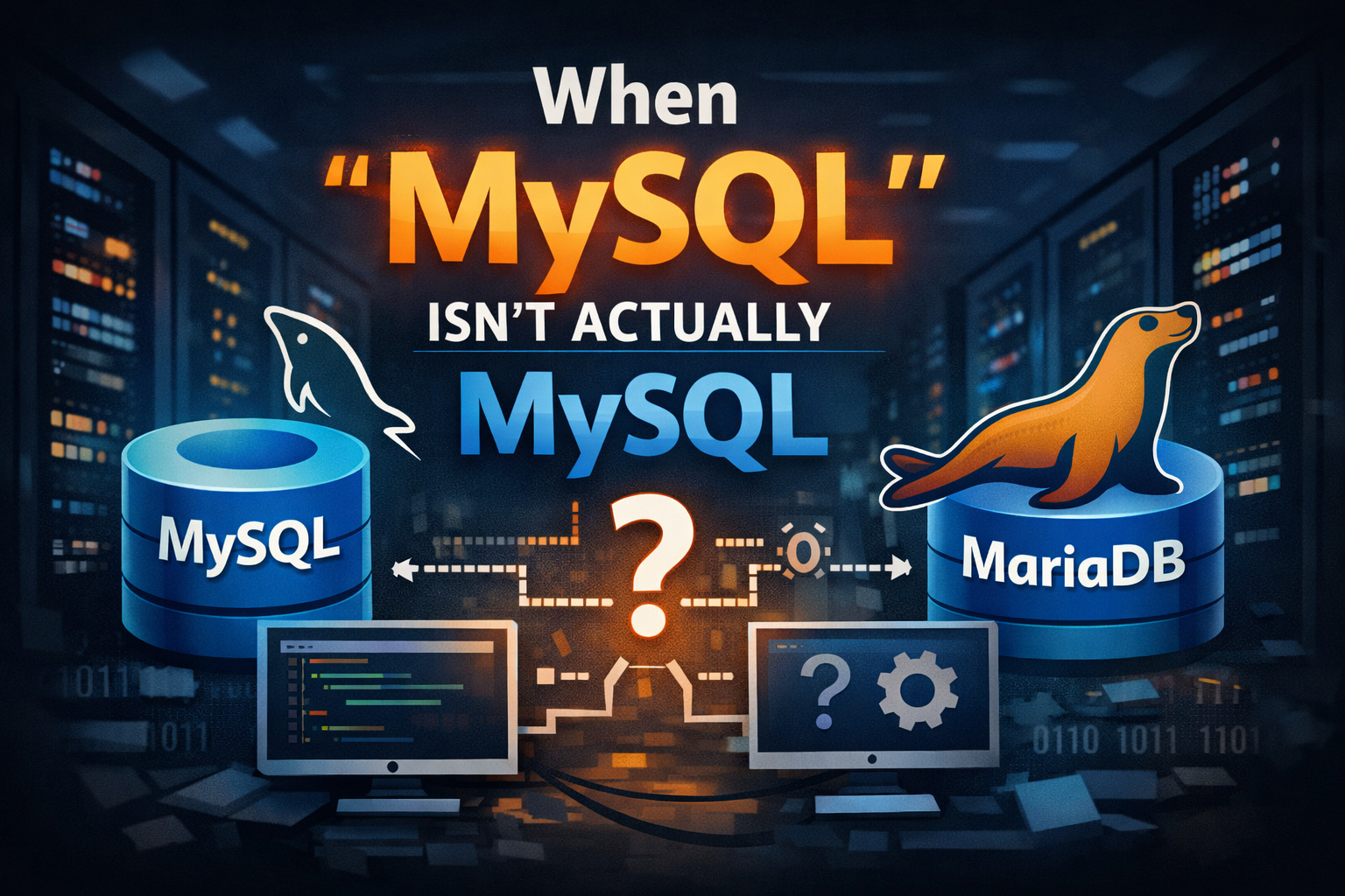 When “MySQL” isn’t actually MySQL