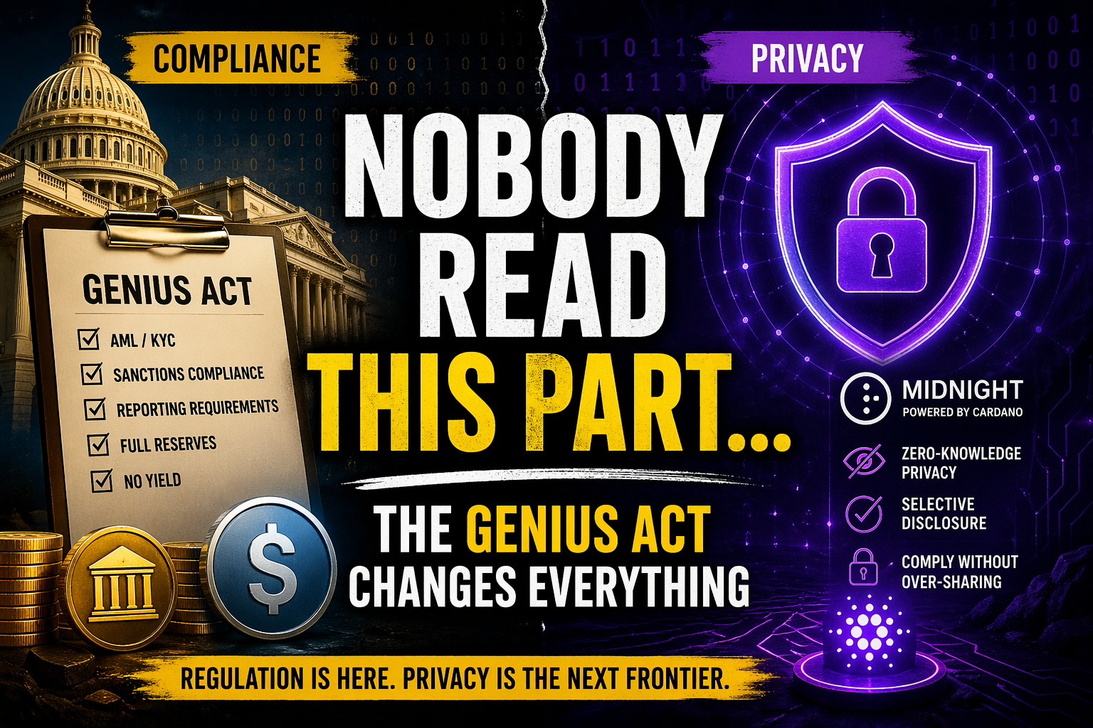 How the GENIUS Act Reshapes Stablecoins — and Why Privacy Networks May Win