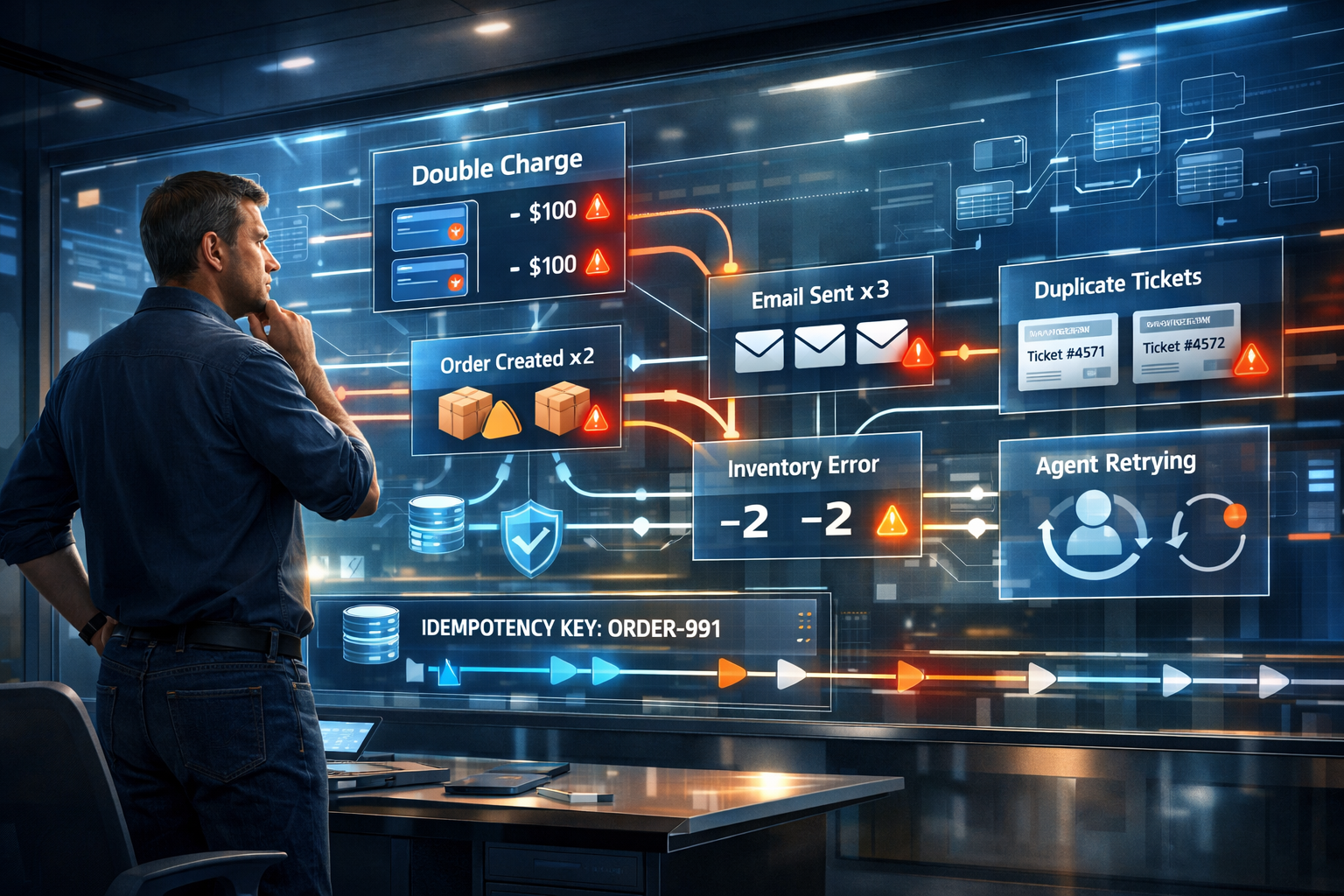 Nobody warns you about tool retries: 8 duplicate-action disasters