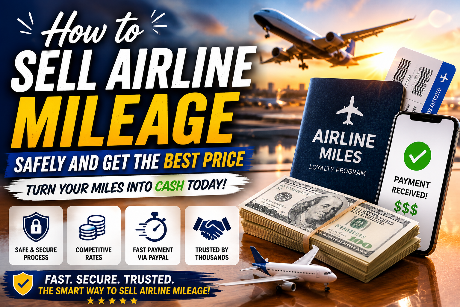 How to Sell Airline Mileage Safely and Get the Best Price