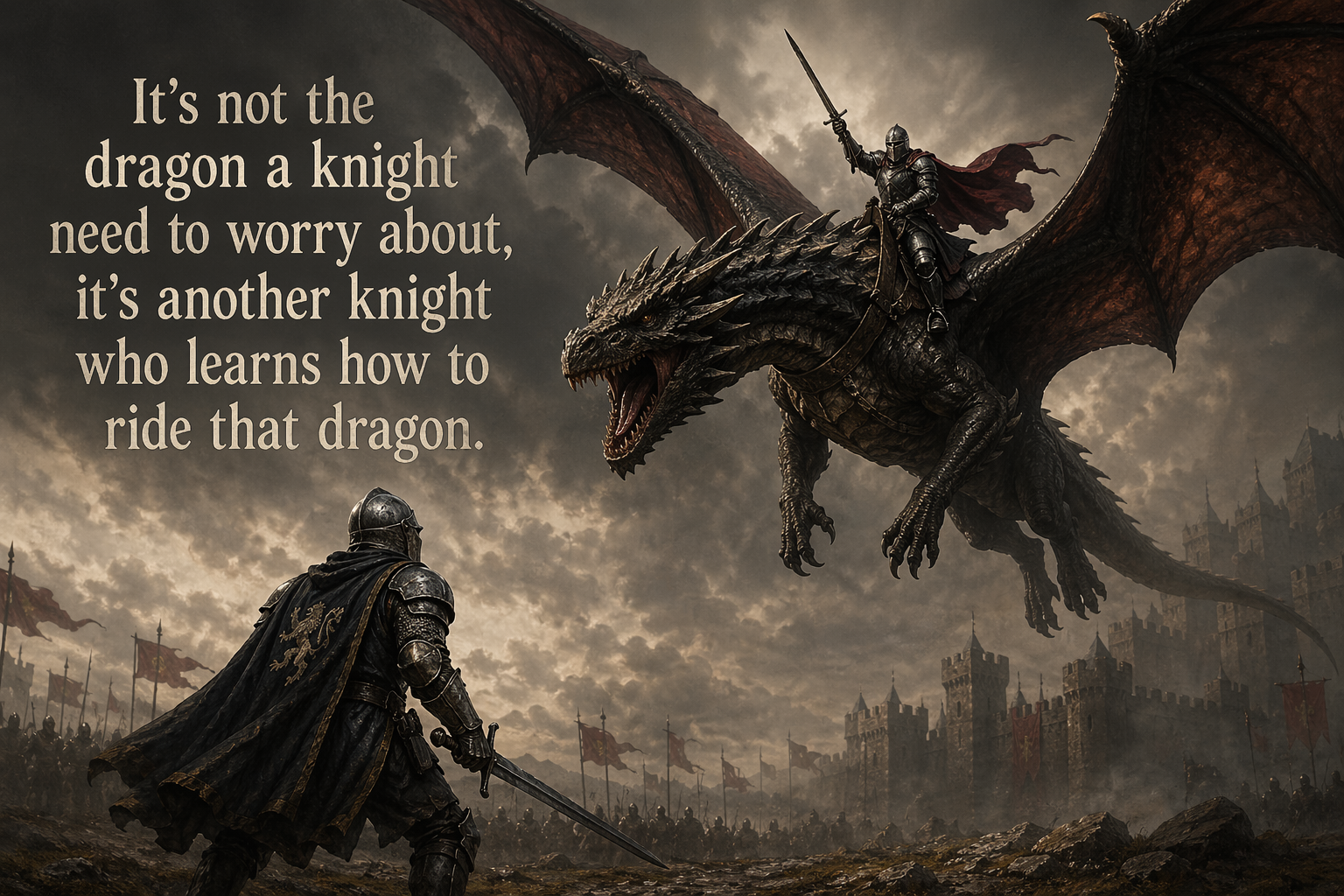 Fear not the Dragon, Fear the Knight