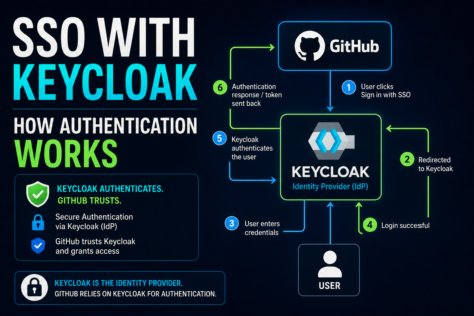 Implementing GitHub Single Sign-On (SSO) with Keycloak in a Private Infrastructure