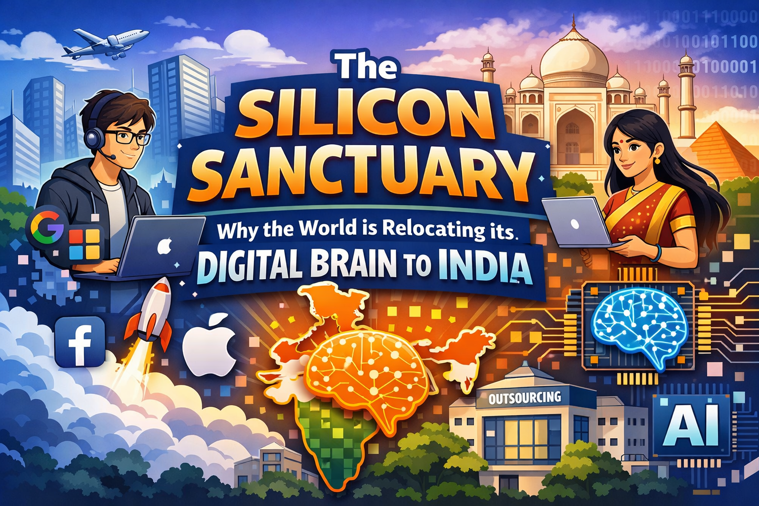 The Silicon Sanctuary: Why the World is Relocating its Digital Brain to India