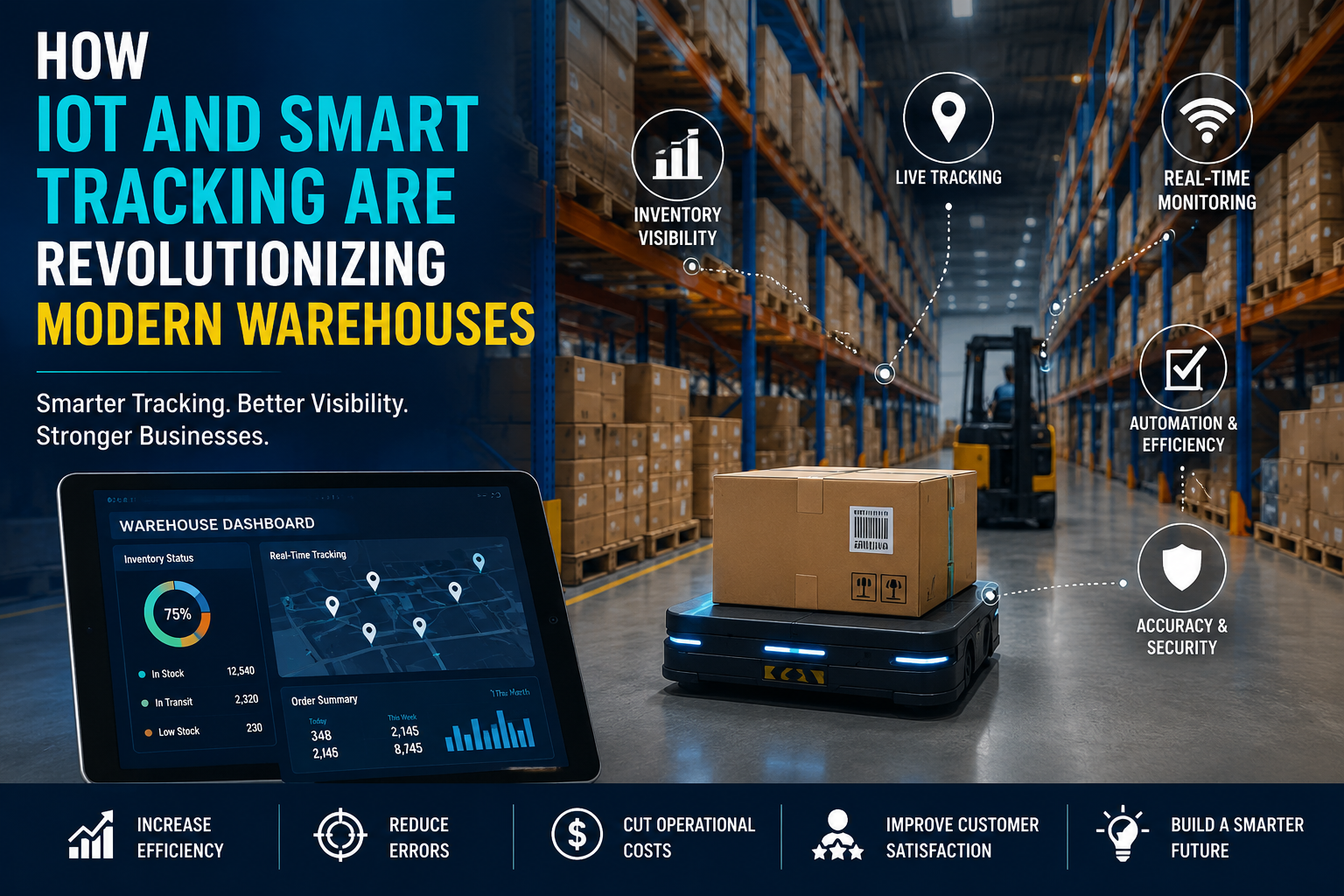 How IoT and Smart Tracking Are Revolutionizing Modern Warehouses