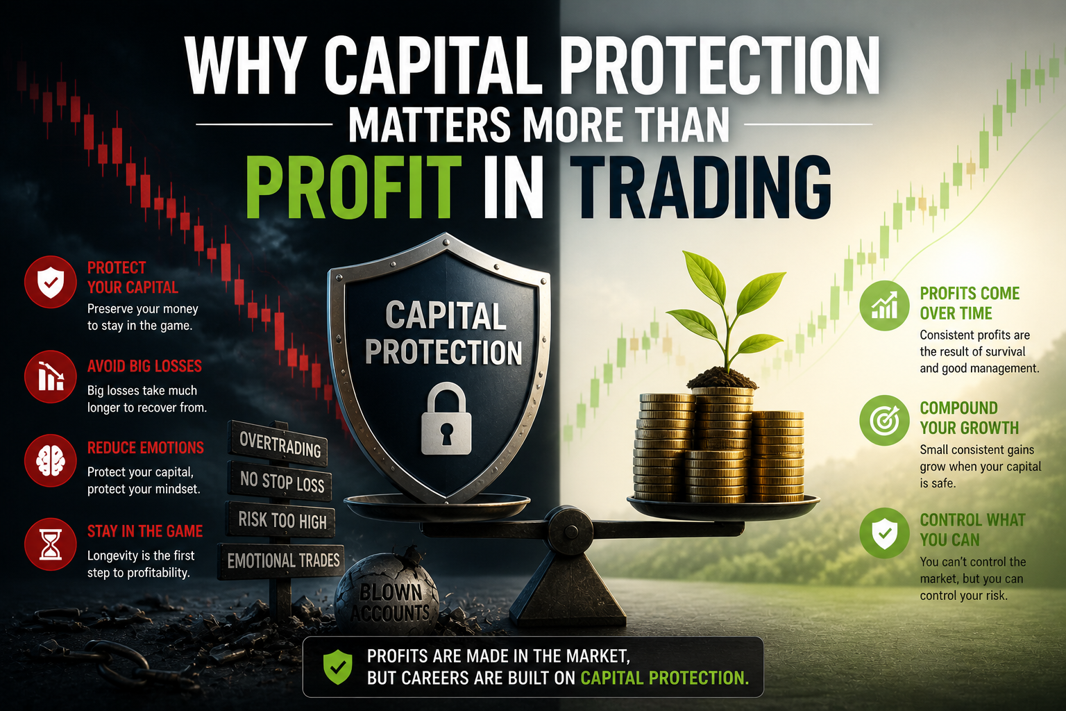 Why Capital Protection Matters More Than Profit in Trading