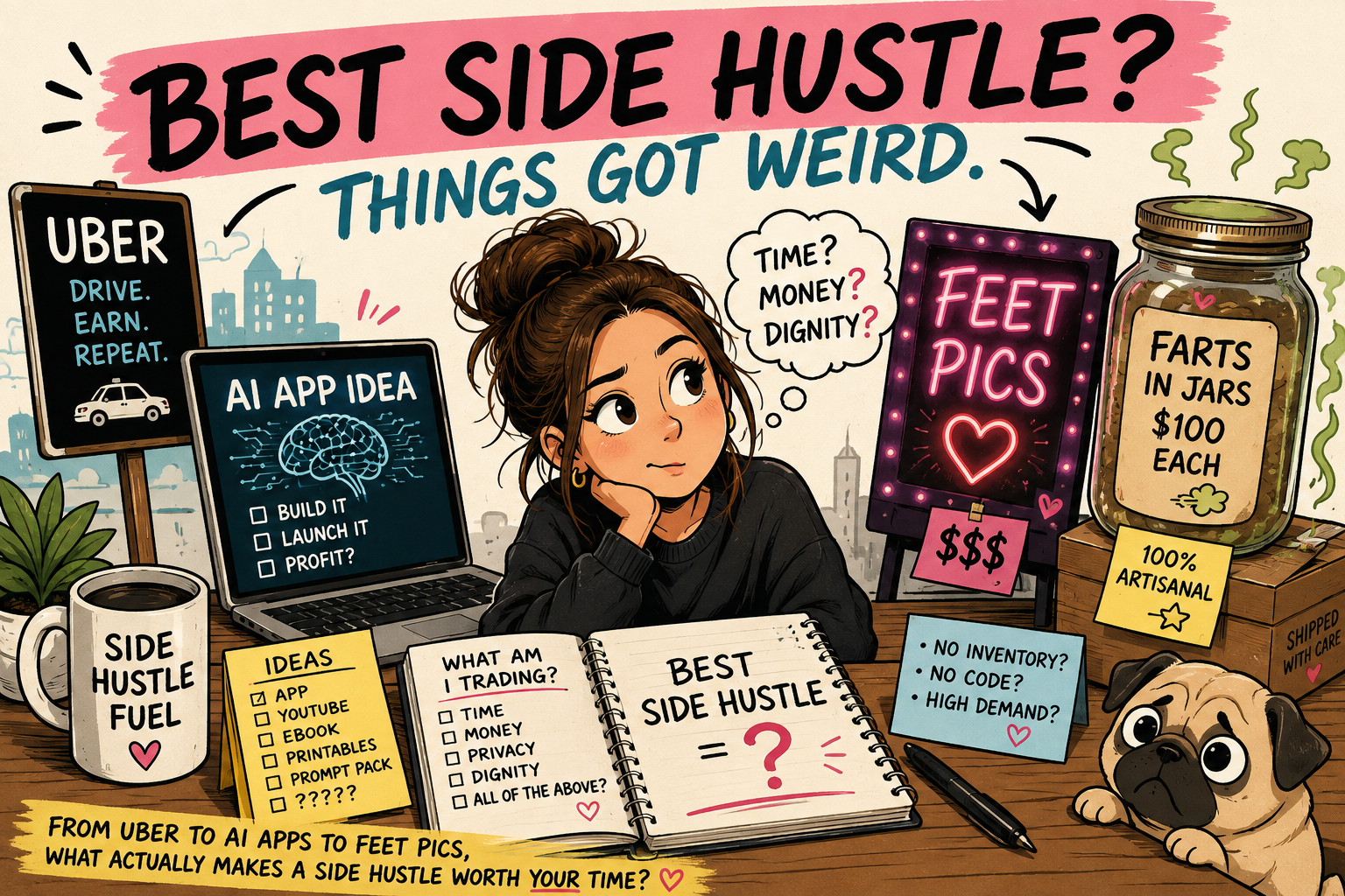 I Went Looking for the Best Side Hustle. Things Got Weird.
