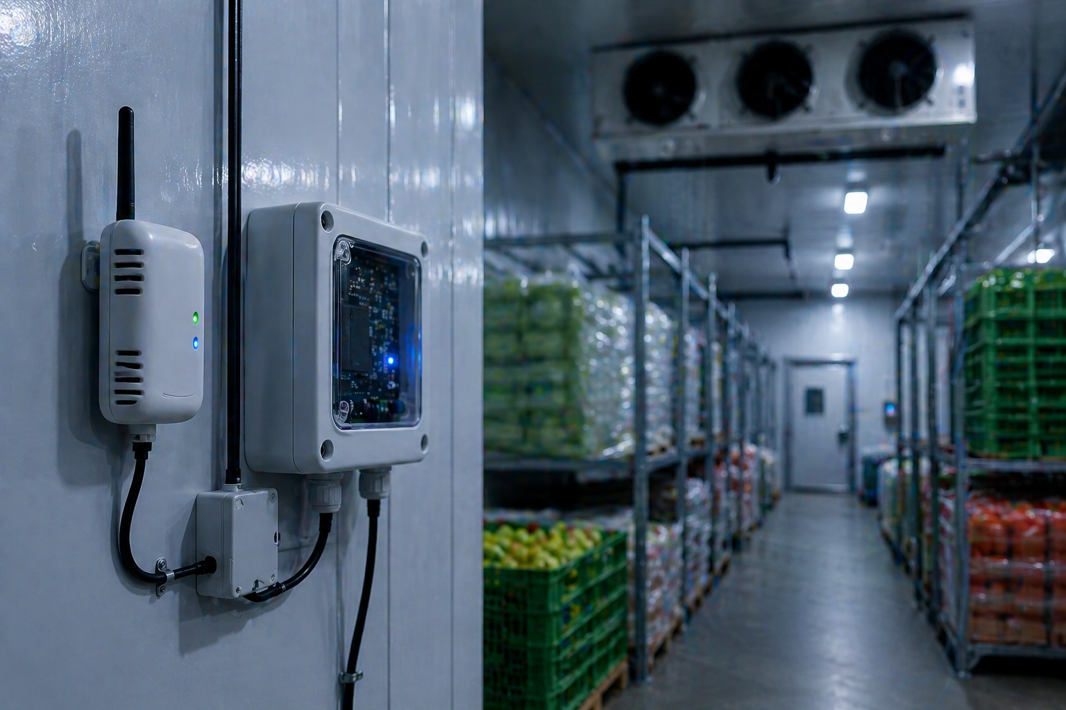 Cold Storage Monitoring System Using Matter Protocol (Real-Time IoT Case Study)