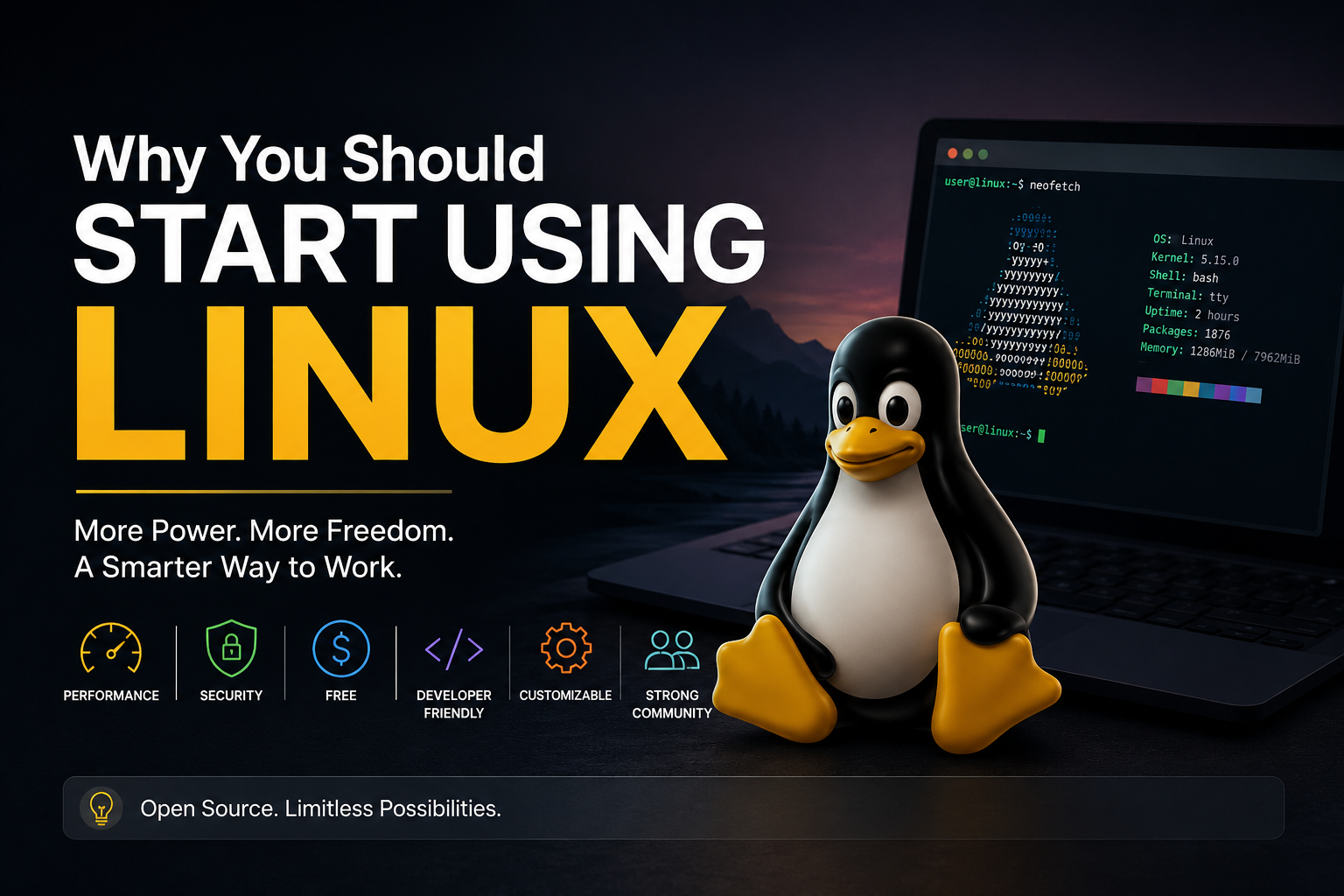 Why You Should Start Using Linux
