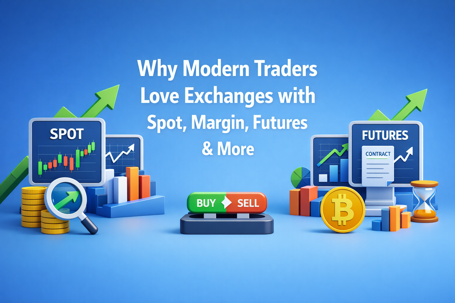 Why Modern Traders Love Exchanges with Spot, Margin, Futures & More