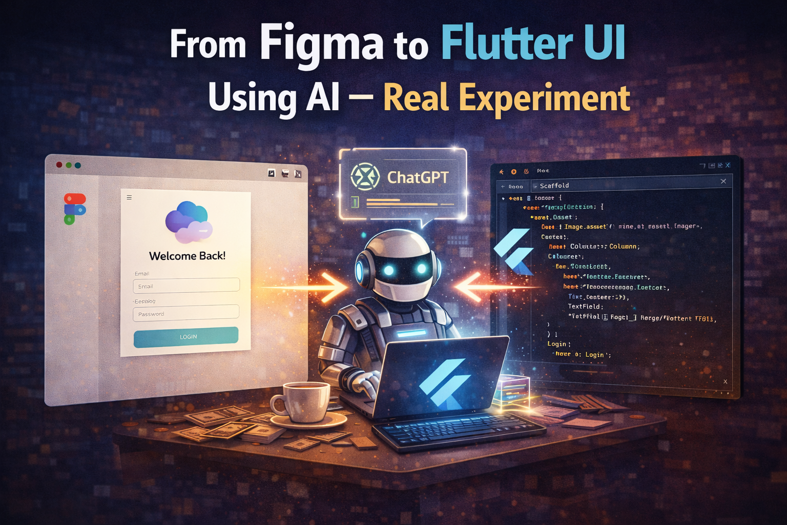 From Figma to Flutter UI Using AI — Real Experiment