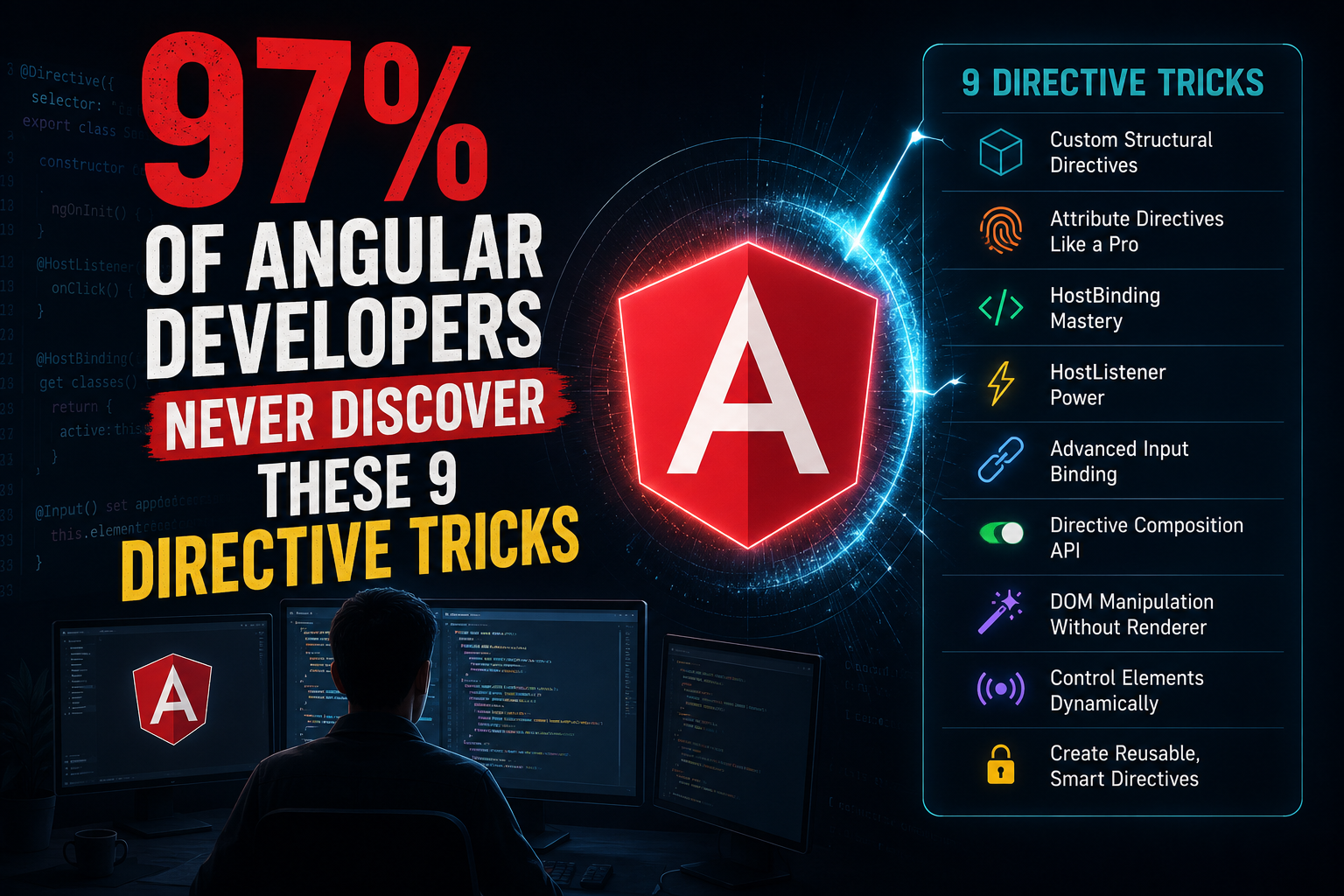 97% of Angular Developers Never Discover These 9 Directive Tricks