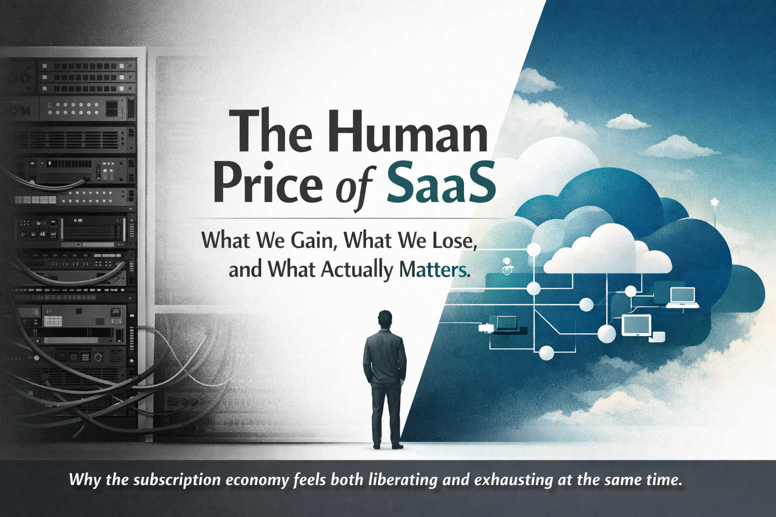 The Human Price of SaaS: What We Gain, What We Lose and What Actually Matters