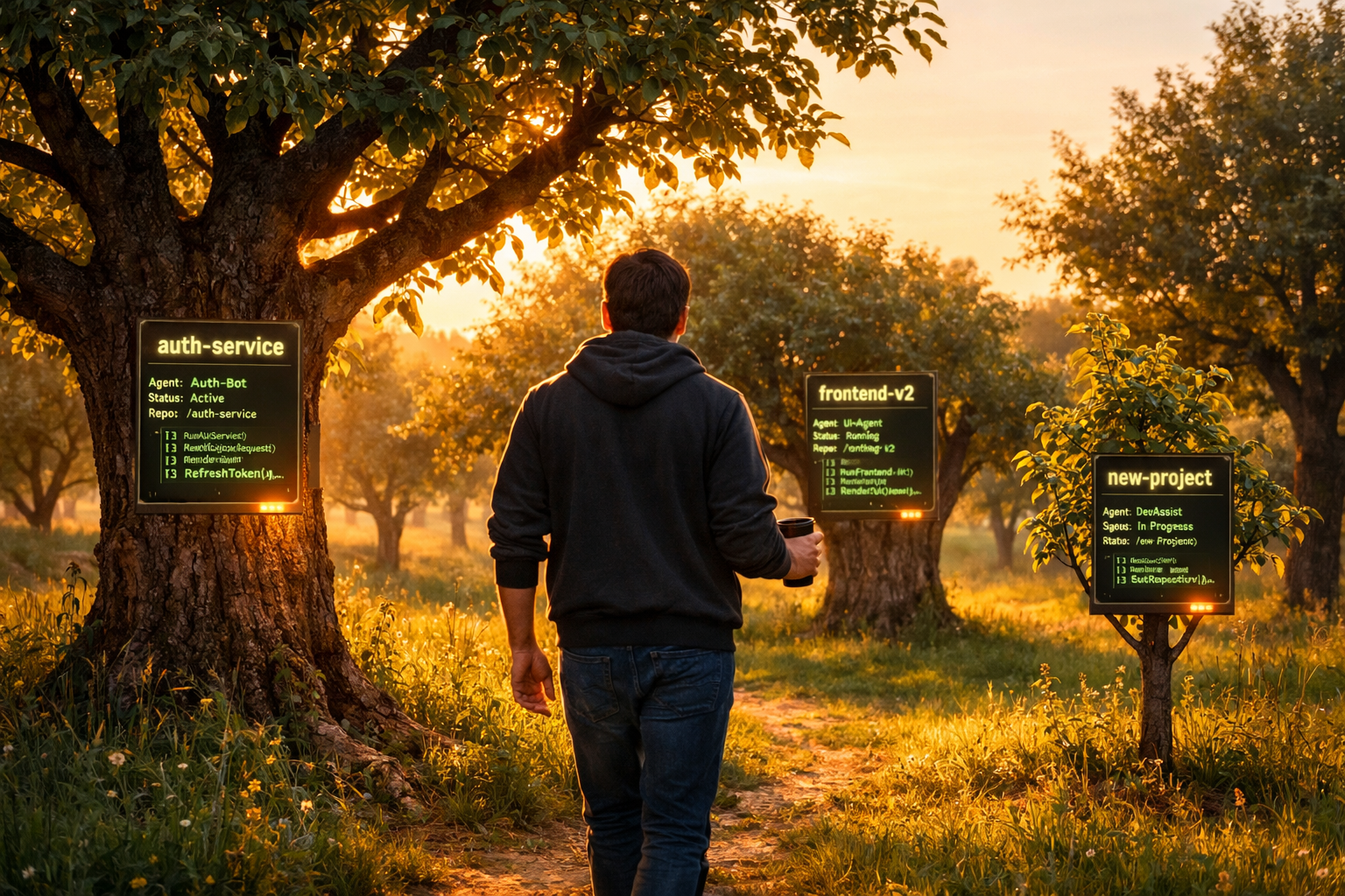 AgentIRC: My Orchard of Agents