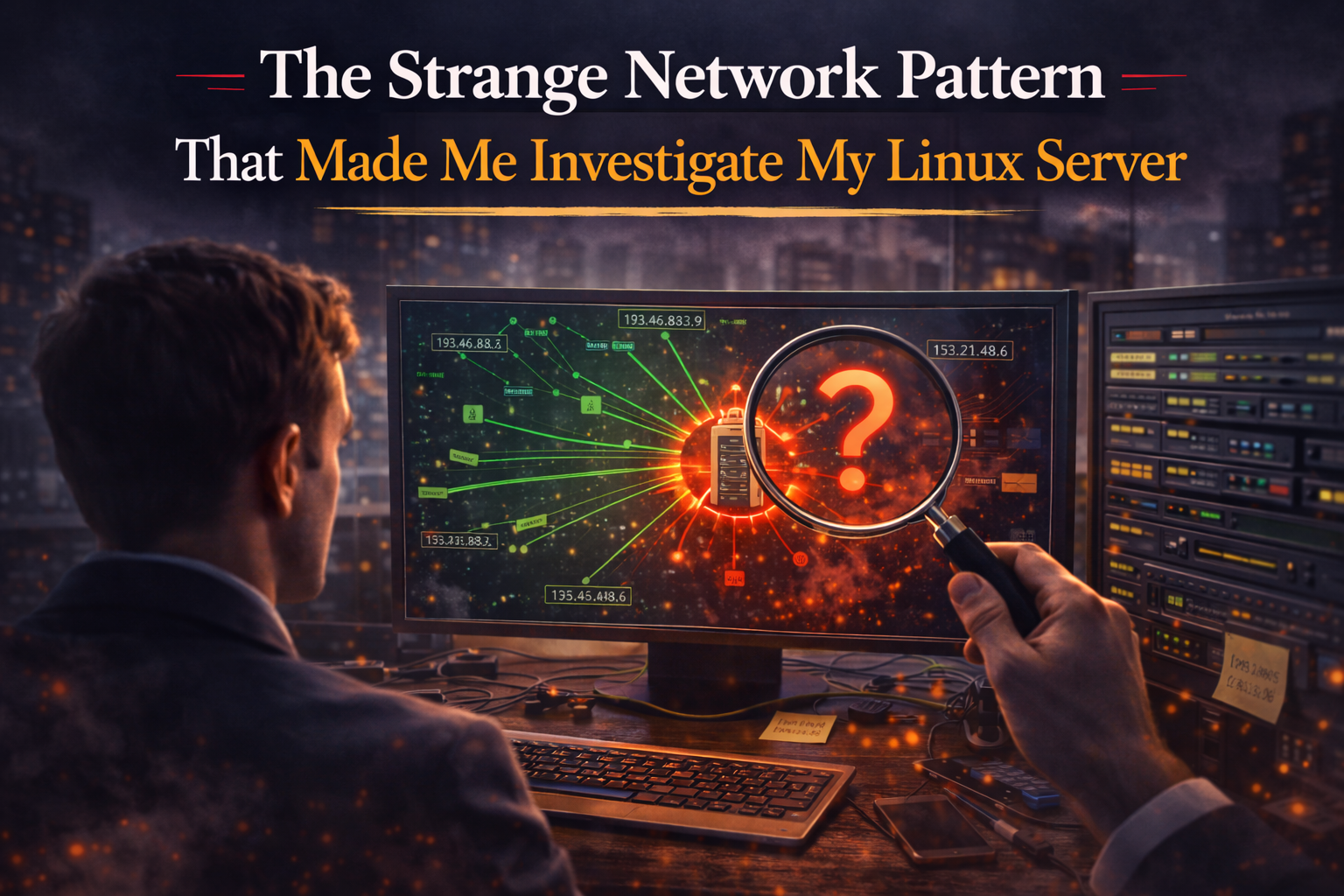 The Strange Network Pattern That Made Me Investigate My Linux Server