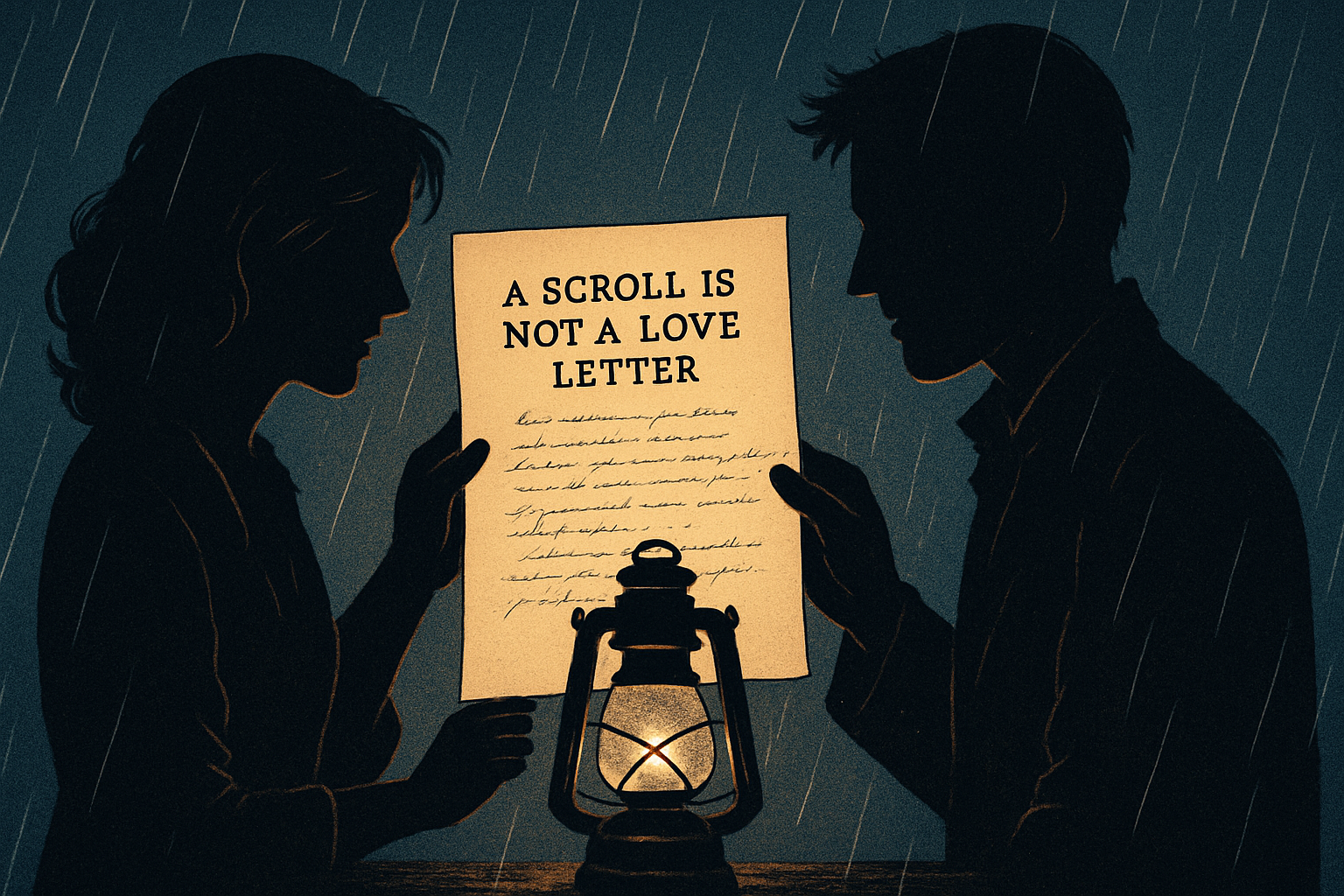 A Scroll Is Not a Love Letter
