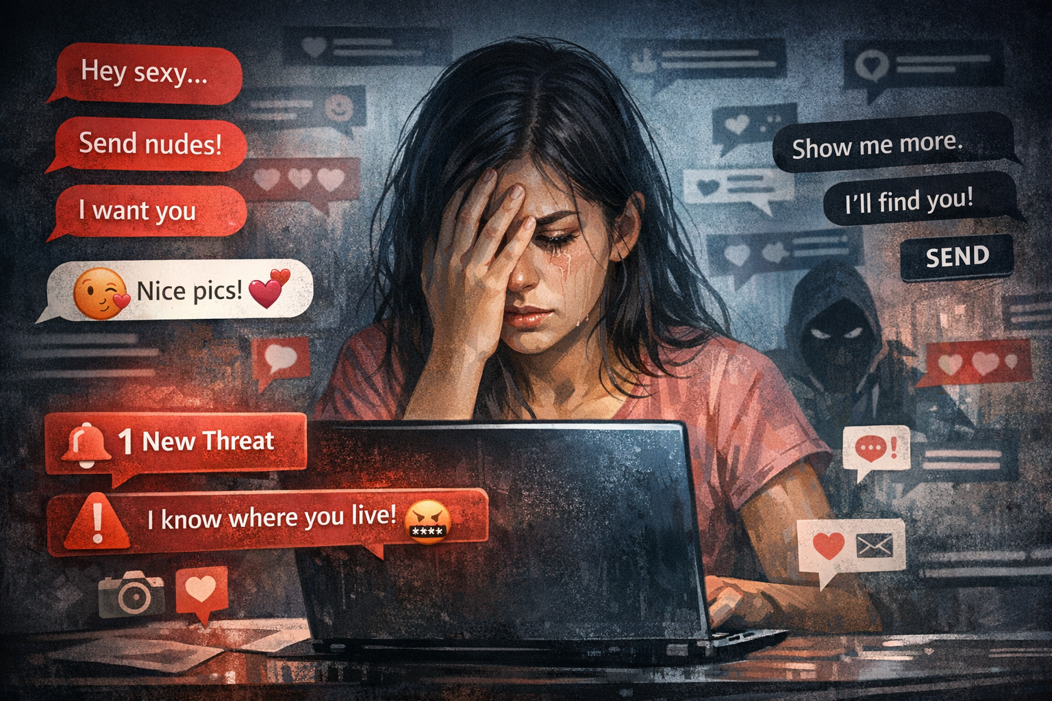 Ruang Aman, Tapi untuk Siapa? Kenyataan di Balik Cyber Sexual Harassment