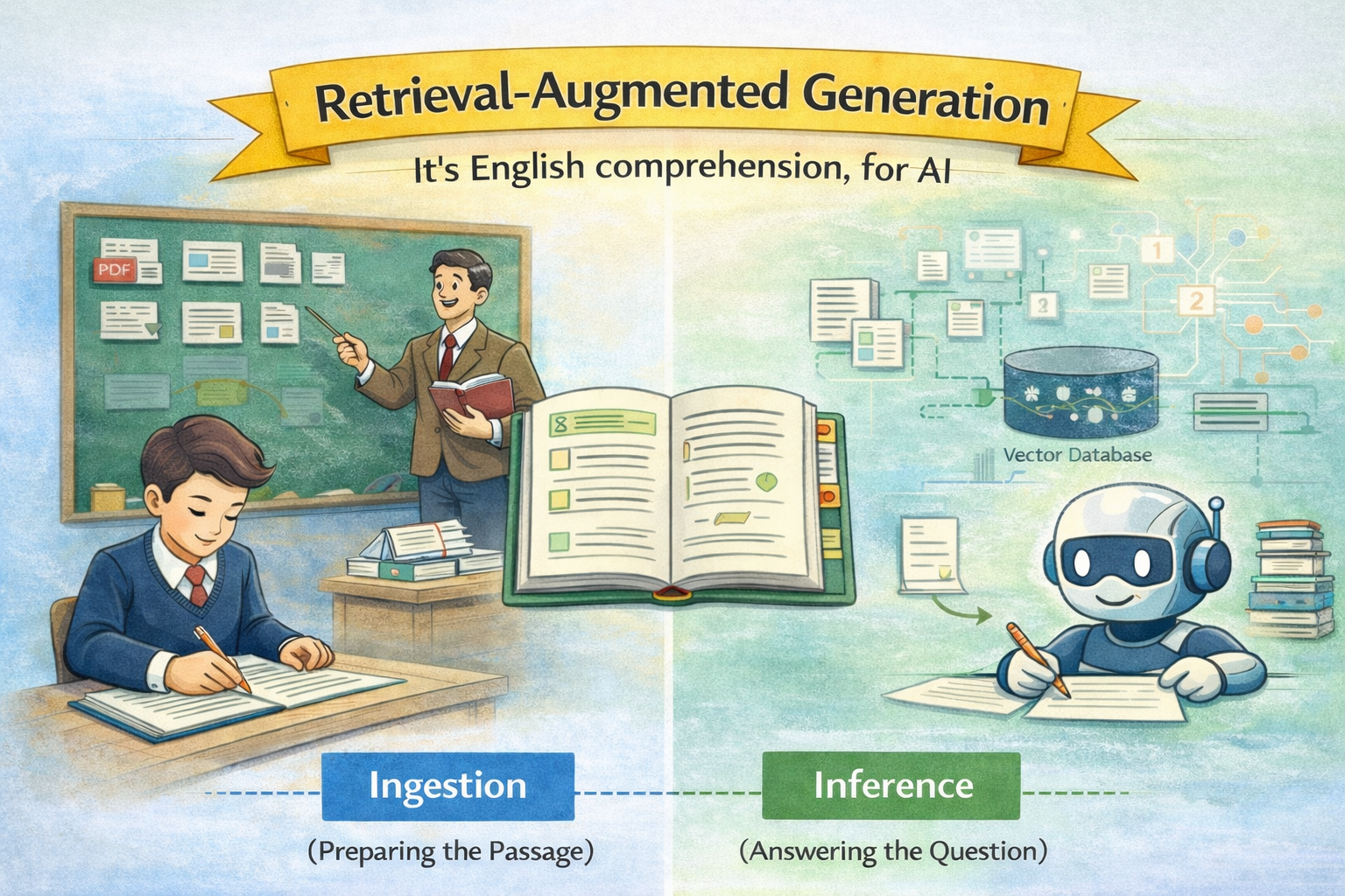 Remember Your English Comprehension Exam? Congratulations, You Already Understand RAG.