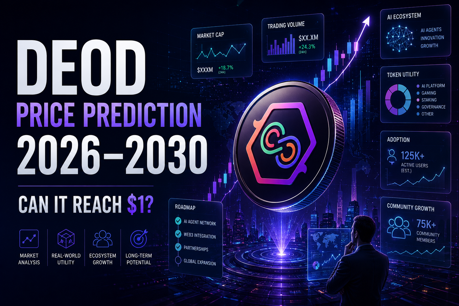 DEOD Price Prediction 2026–2030: Can DEOD Reach $1? Key Factors Investors Should Know