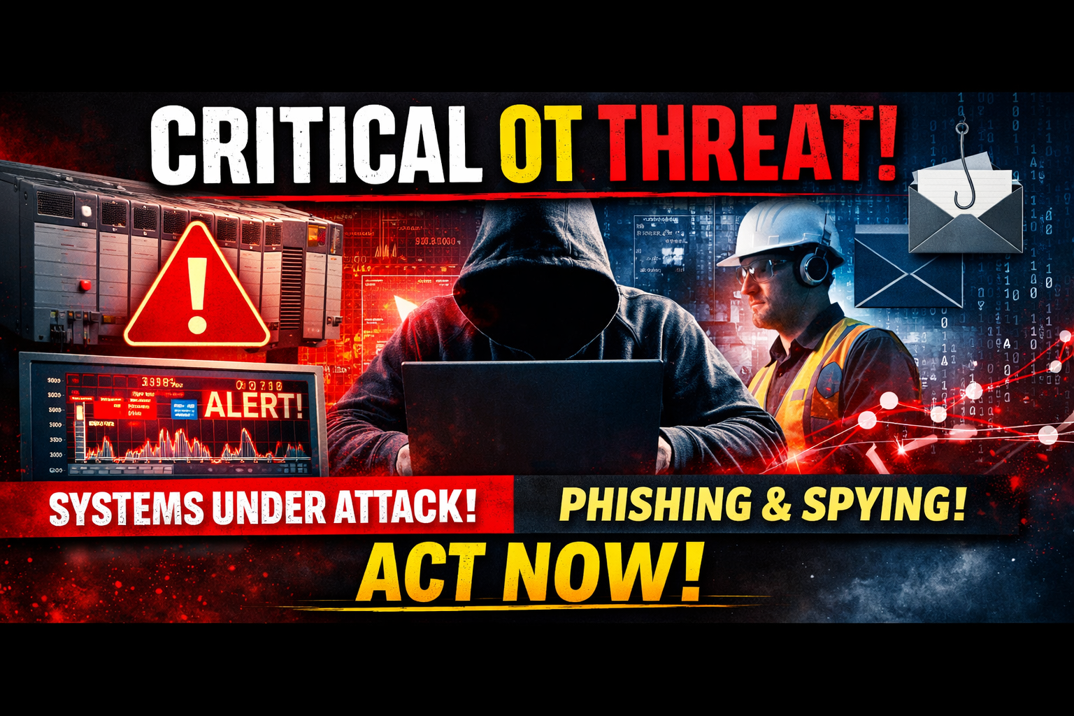 CISA Critical Cybersecurity Alert: Active Threats Targeting Operational Technology and…