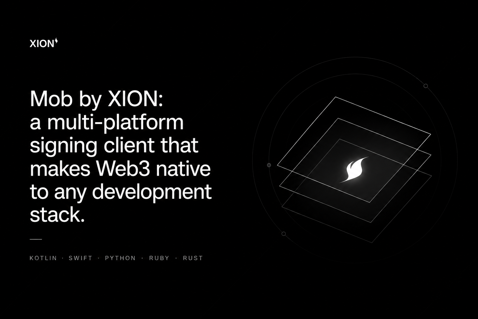 Mob by XION: a multi-platform signing client that makes Web3 developer-friendly