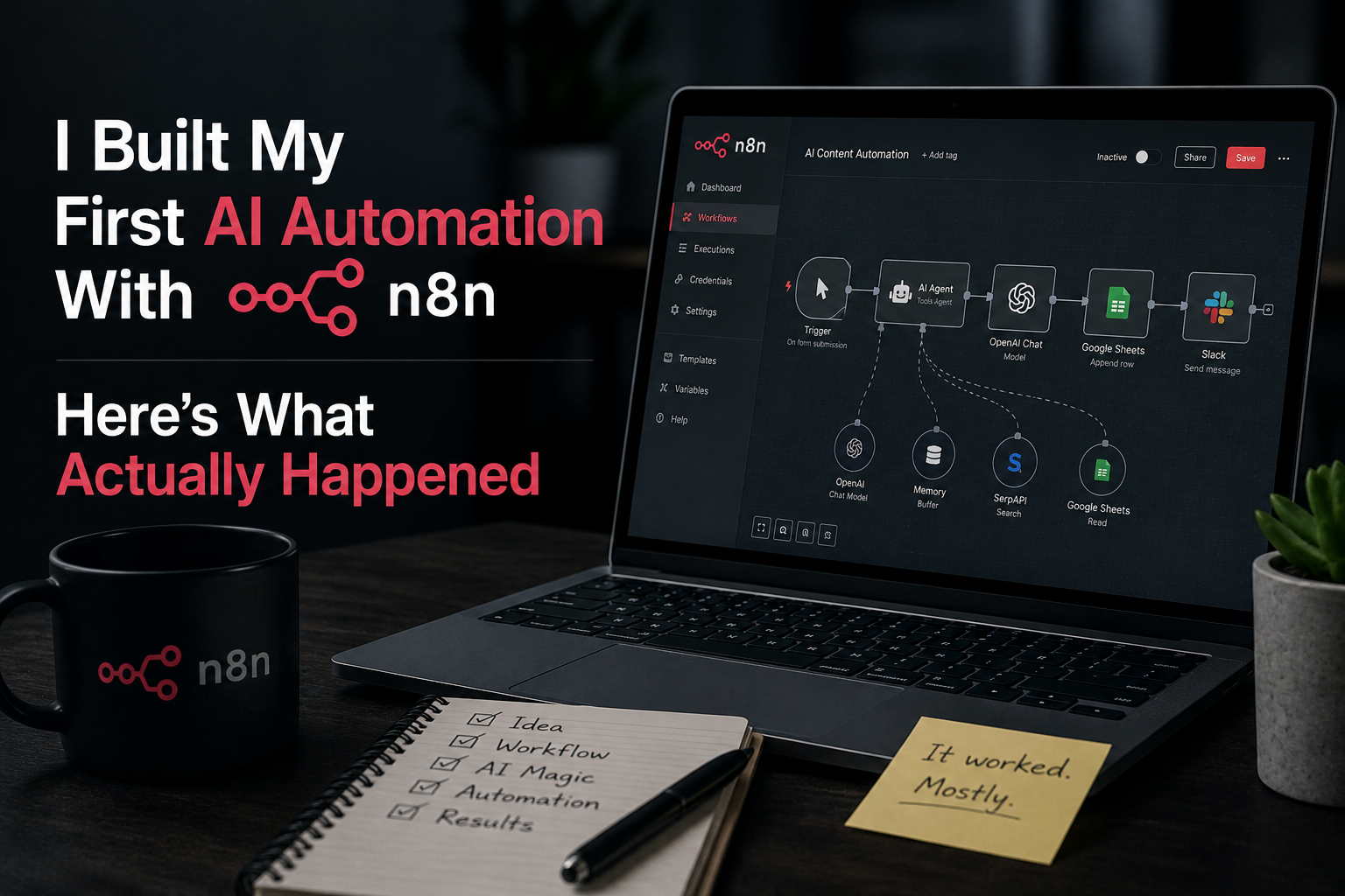 I Built My First AI Automation With n8n — Here’s WhatActually Happened