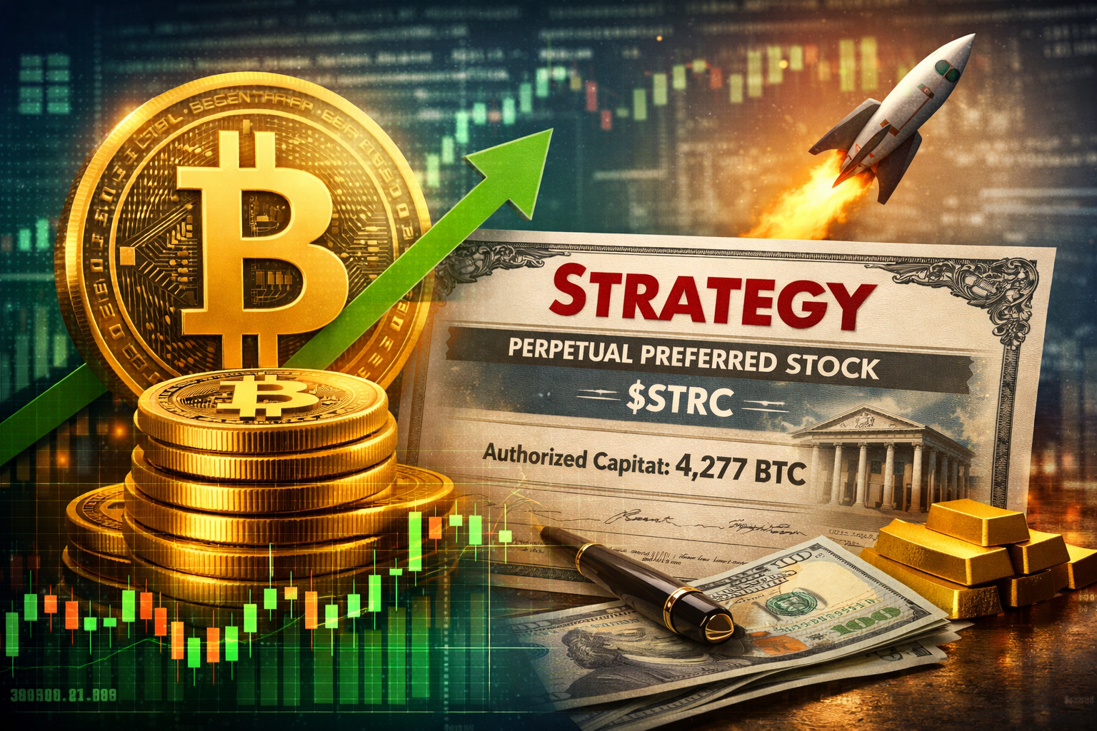 Strategy’s $STRC Offering May Fund 4,277 Bitcoin Purchase