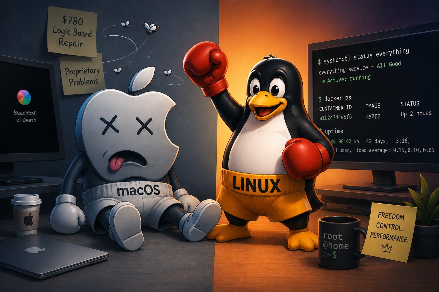 Linux vs macOS For Backend Work: Switched After 8 Years — No Regrets
