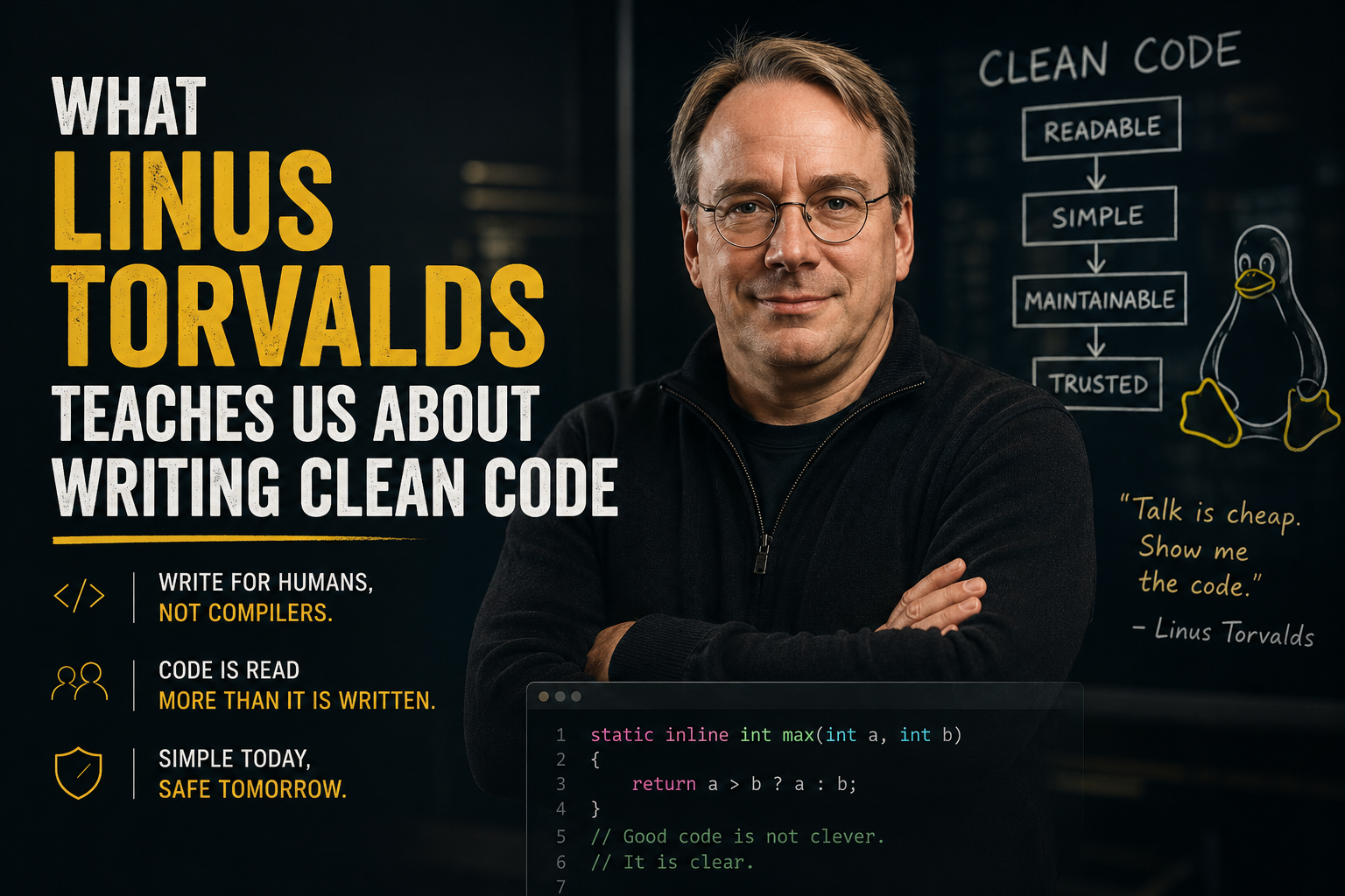 What Linus Torvalds Teaches Us About Writing Clean Code