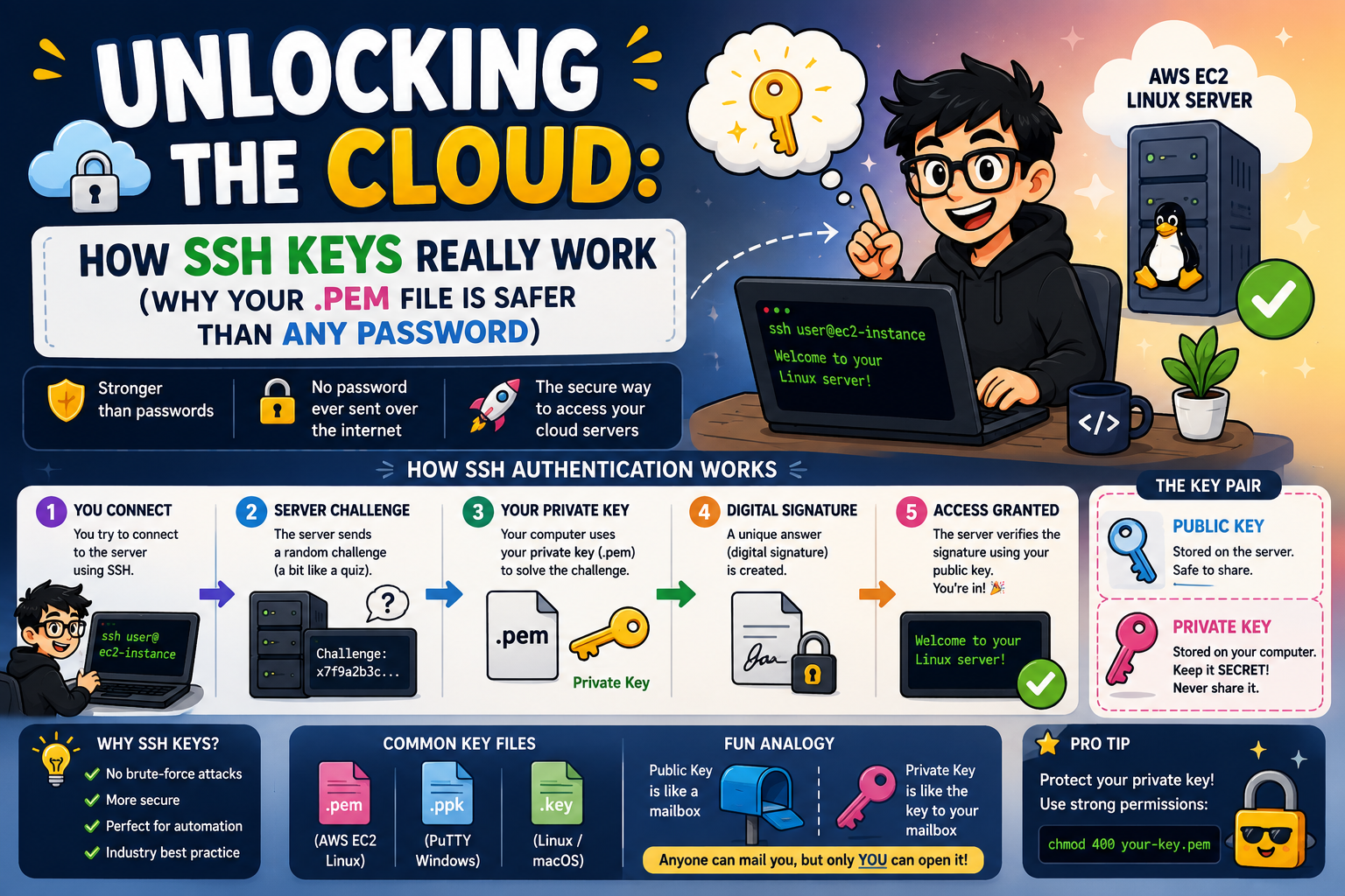 How Can a Tiny .pem File Unlock a Million-Dollar Cloud Server?