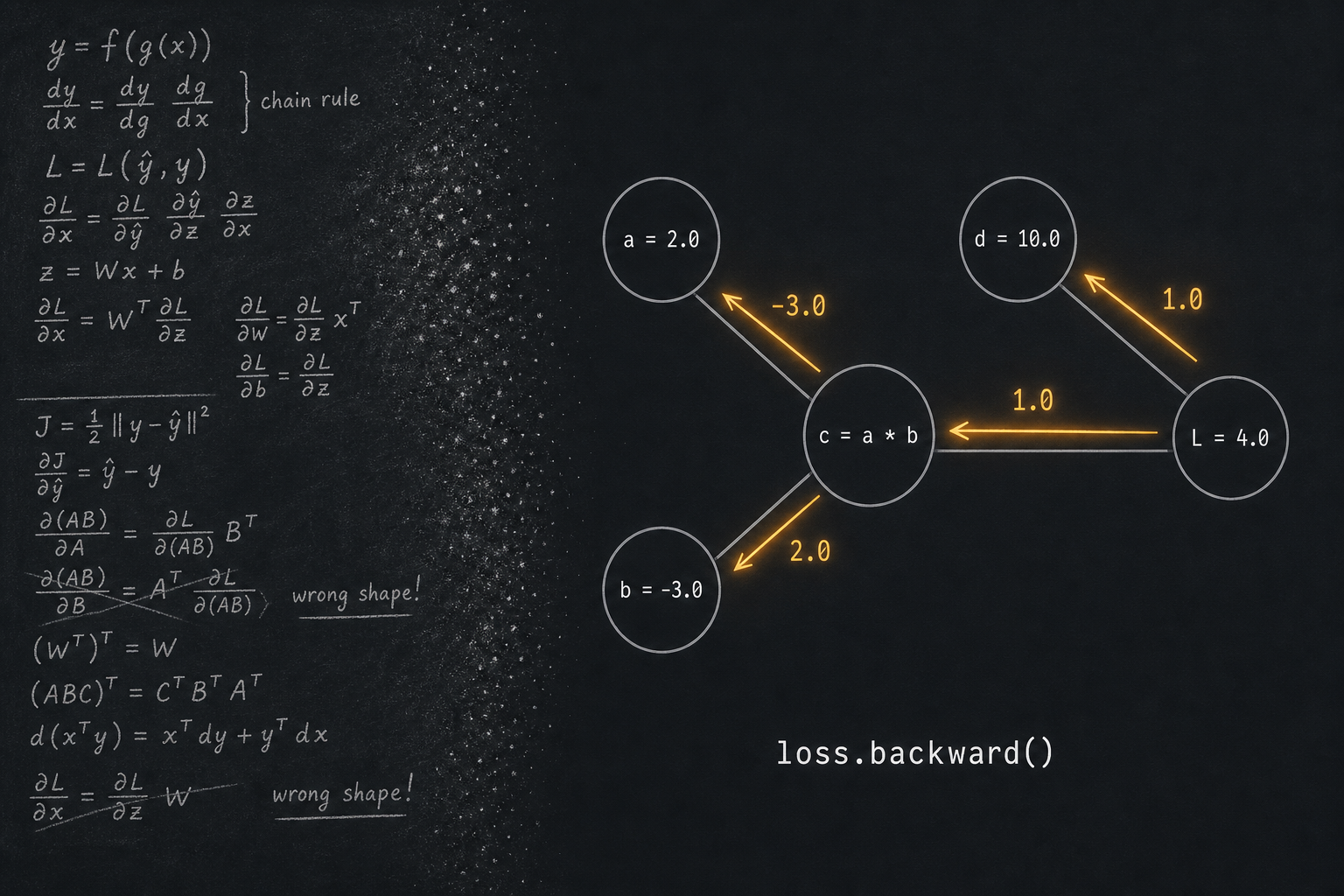 Build Your Own PyTorch: Automatic Differentiation from Scratch in Python