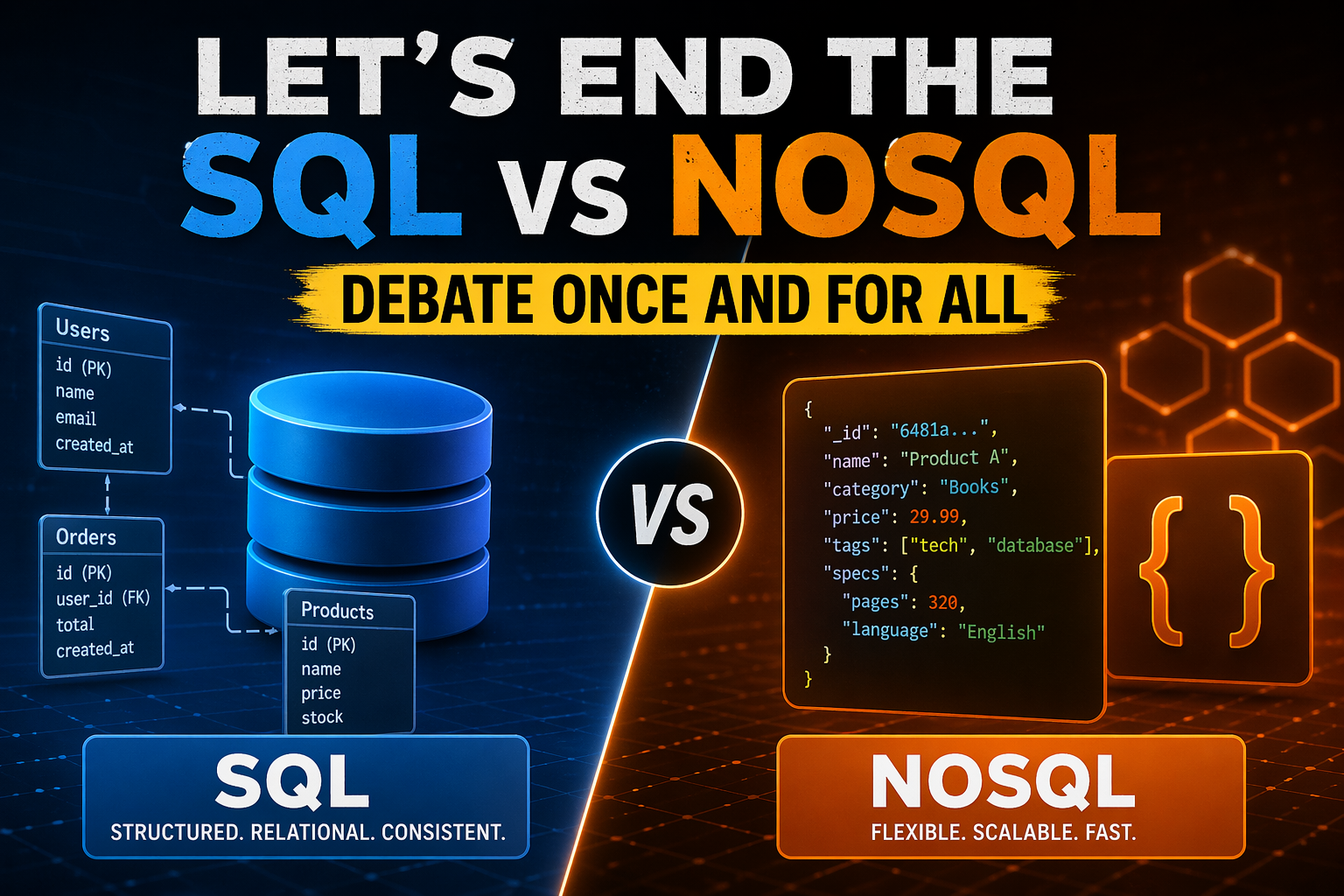 Let’s End the SQL vs NoSQL Debate Once and for All