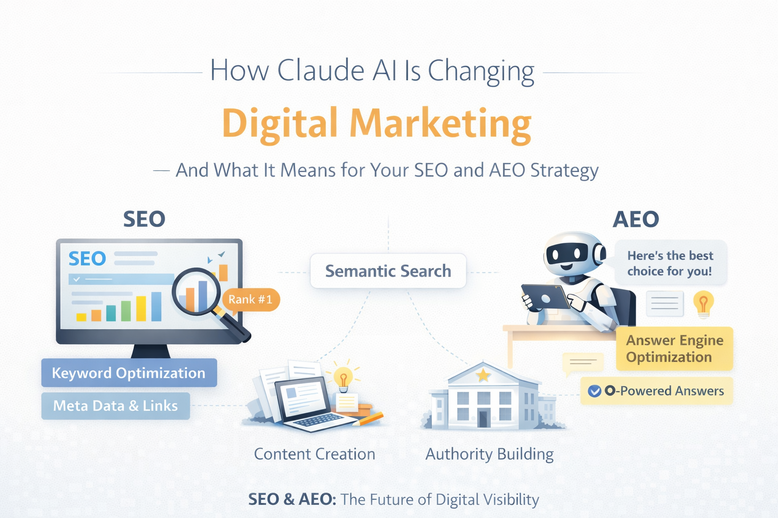 How Claude AI Is Changing Digital Marketing And What It Means for Your SEO and AEO Strategy
